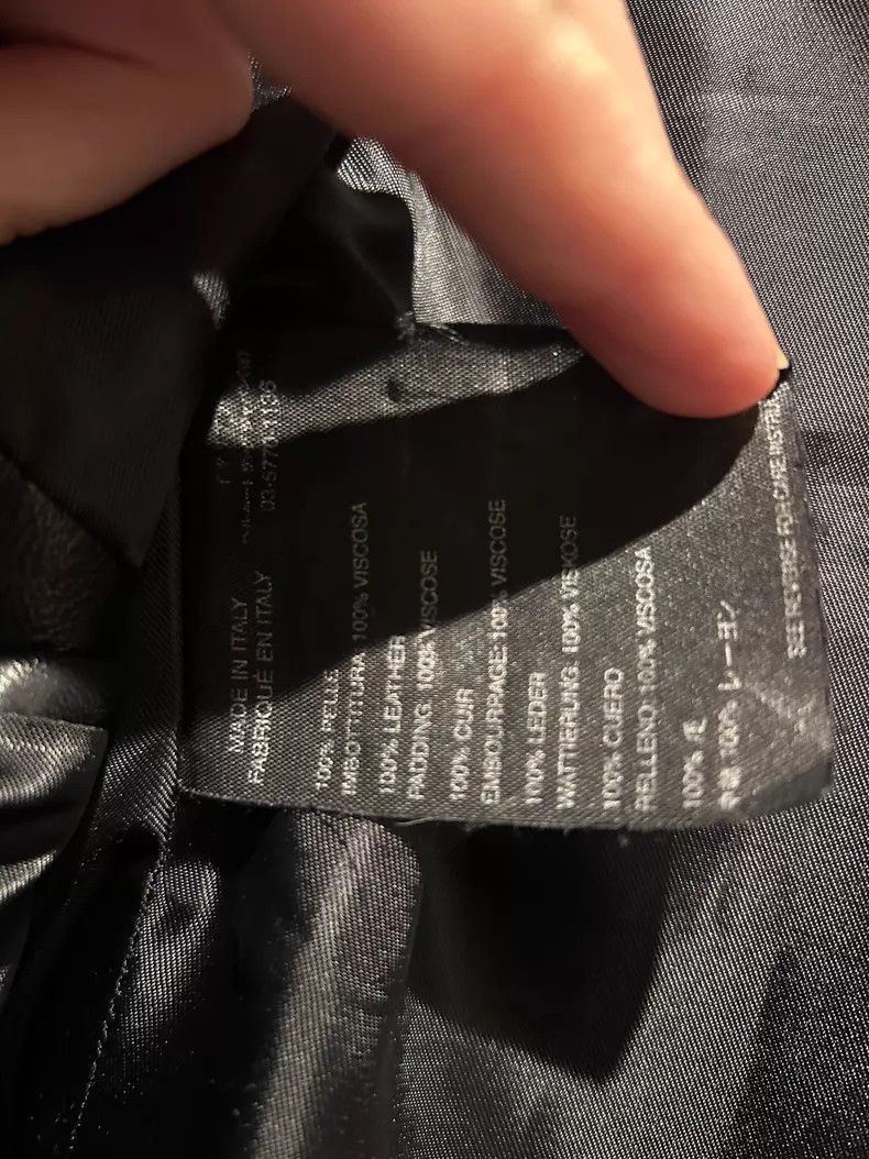 Helmut Lang Helmut Lang 04 Dragon Fly Leather Coat Size US M / EU 48-50 / 2 - 2 Thumbnail