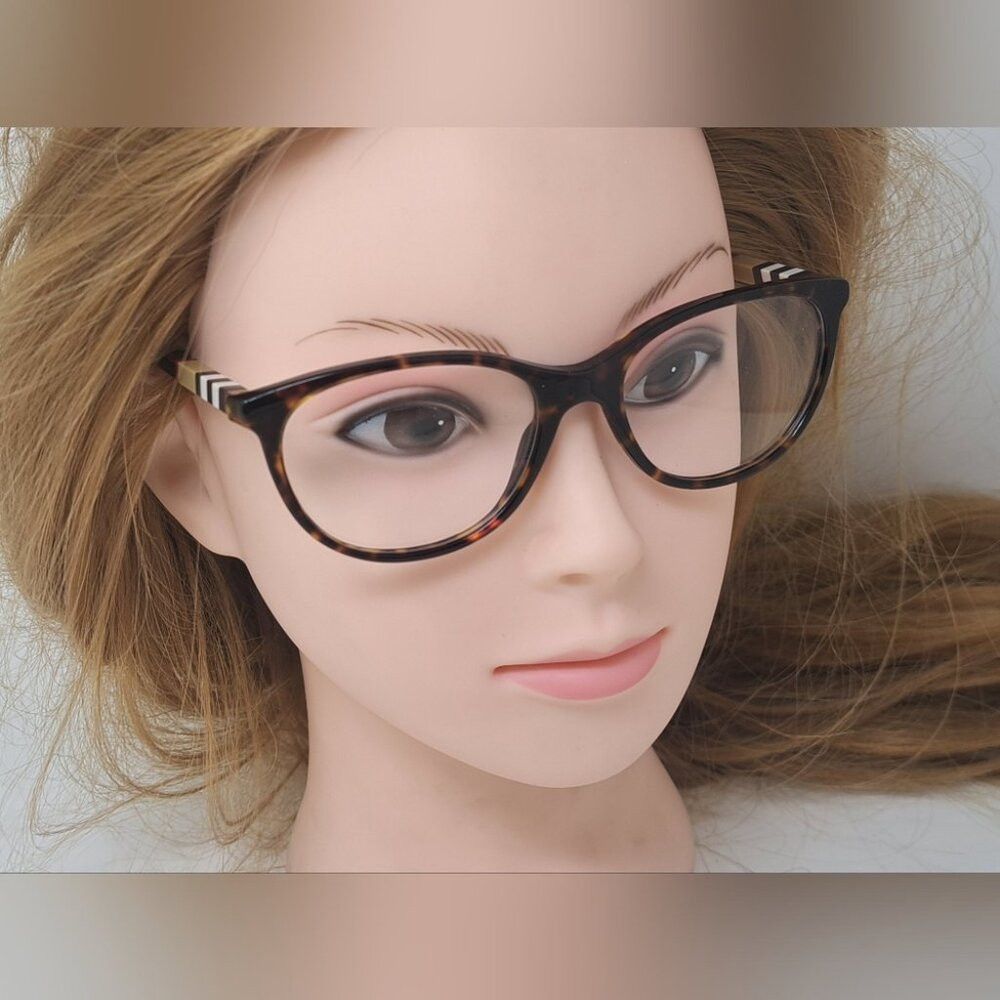 Burberry NWT Burberry Women's Frames Eye Glasses Havana Nova Check S Size ONE SIZE - 6 Thumbnail