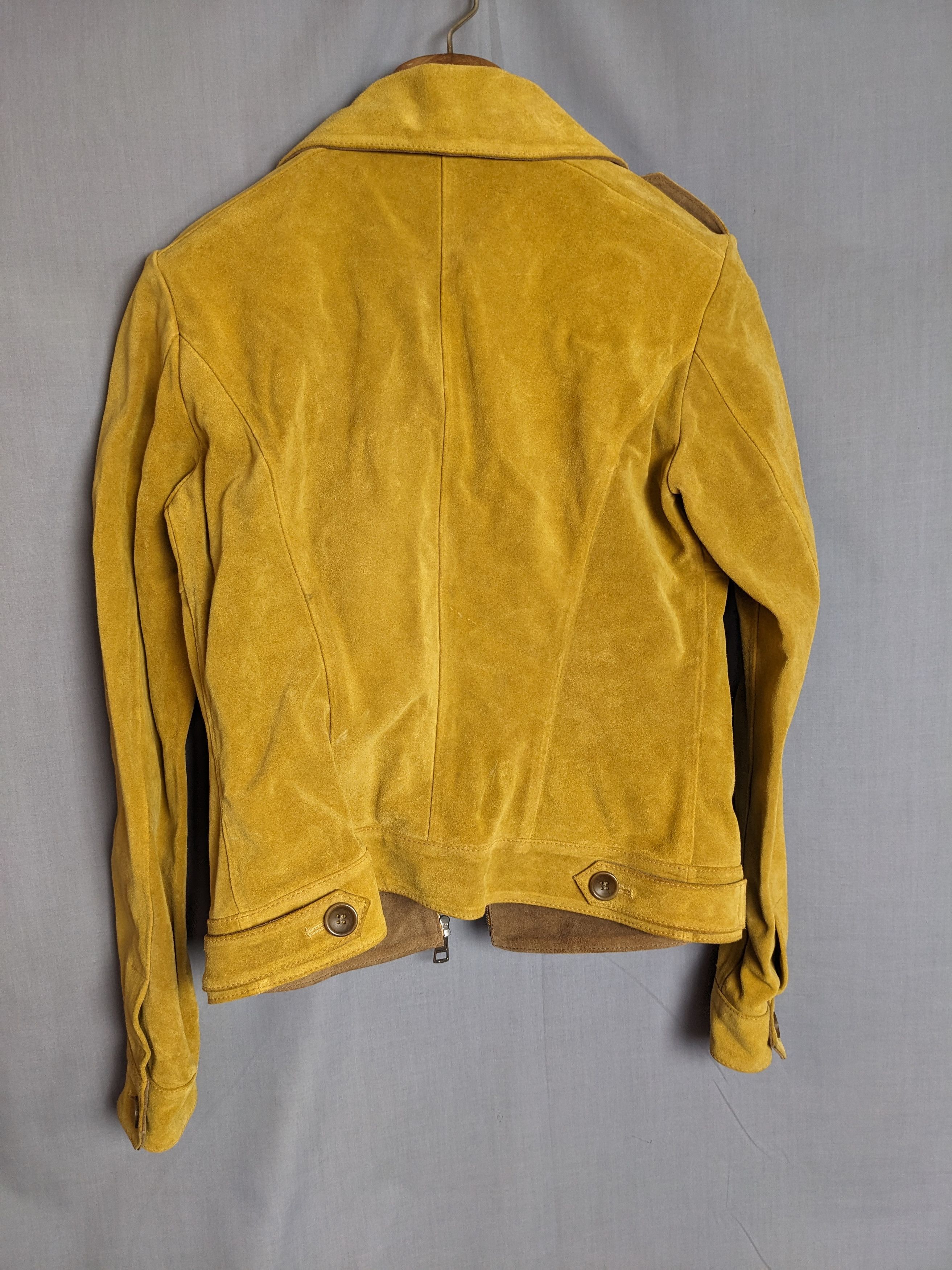 Designer VENTCOUVERT - Jacket - 100% calf split Leather - Size 38 Size XS / US 0-2 / IT 36-38 - 4 Thumbnail
