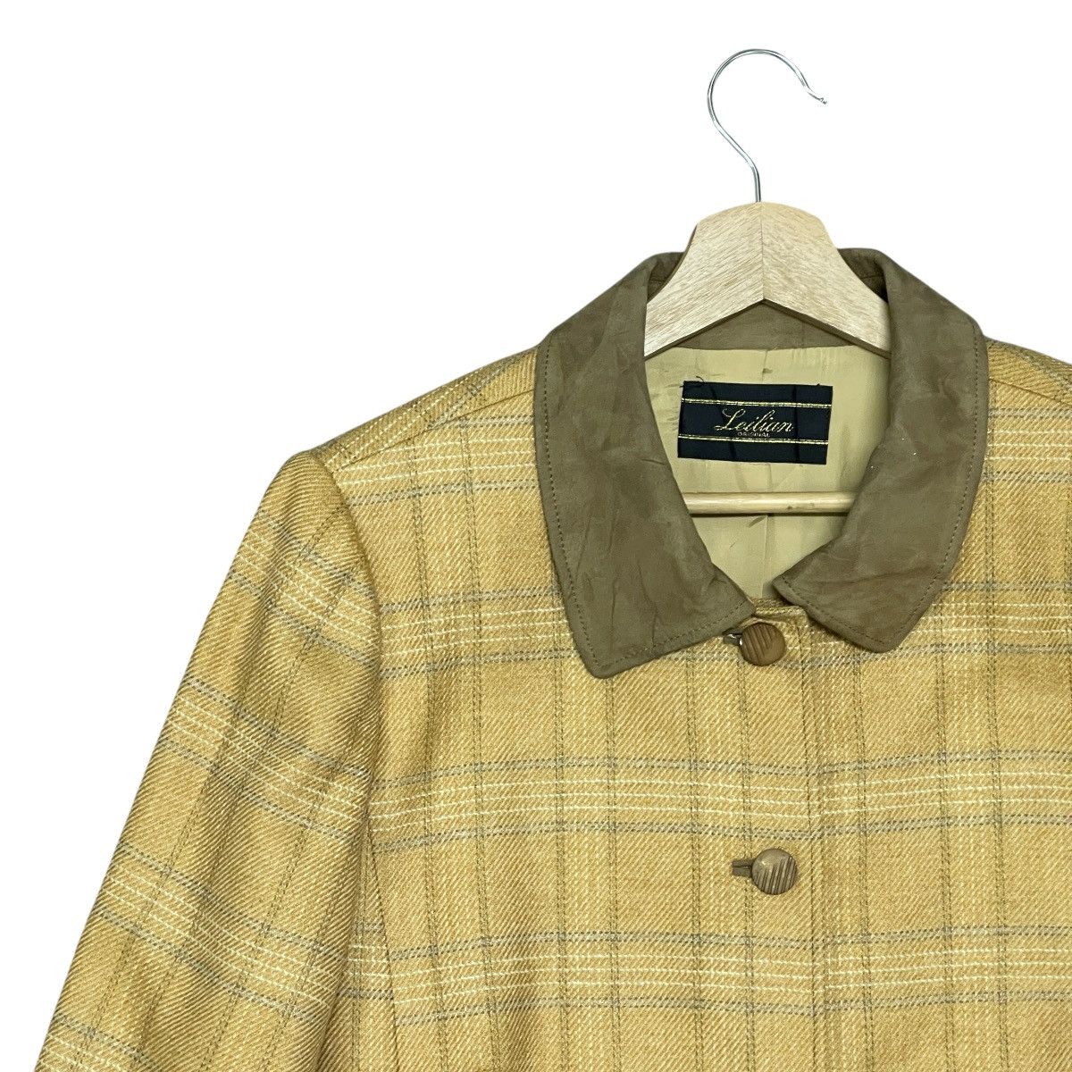 Loro Piana Vintage Leilian X Loro Piana Wool Cashmere Plaid Jacket Size XL / US 12-14 / IT 48-50 - 5 Thumbnail