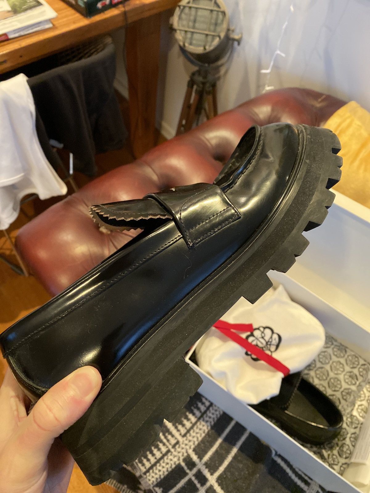 Alexander McQueen Alexander McQueen Loafers Size US 8 / EU 41 - 15 Thumbnail