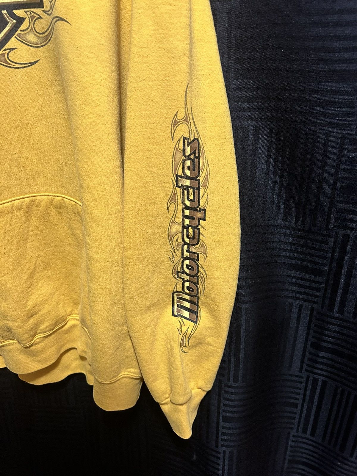 Harley Davidson Vintage Y2K Harley Davidson Yellow Iowa Mens L Hoodie Size US L / EU 52-54 / 3 - 5 Thumbnail