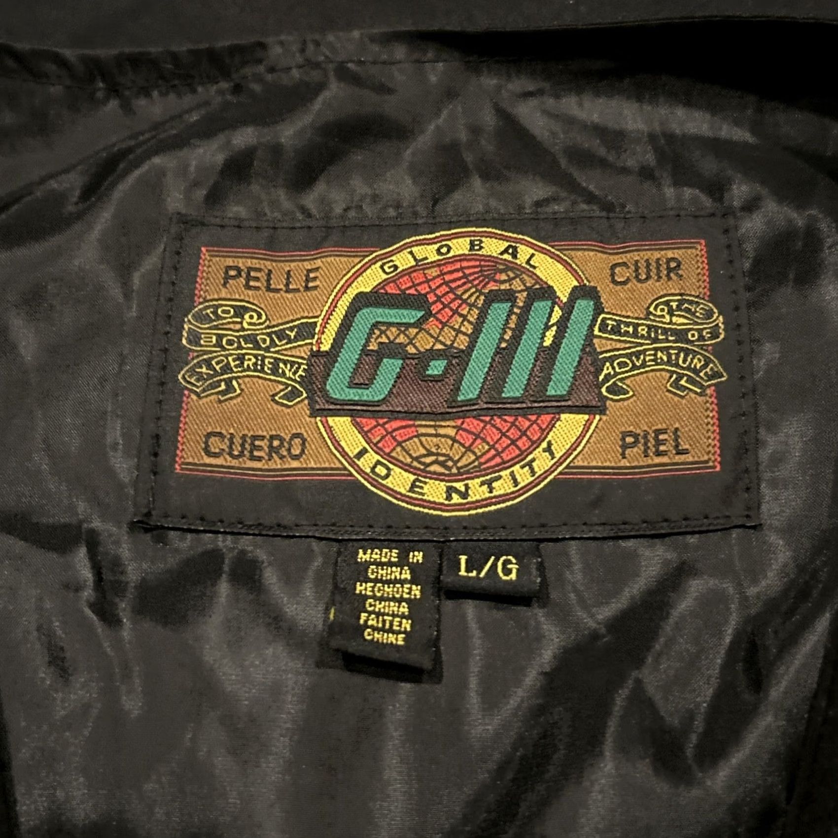 G-III VINTAGE G III Leather Suede Vest Mens L Black Snap Nylon Lining Casual Wear B10 Size US L / EU 52-54 / 3 - 3 Thumbnail