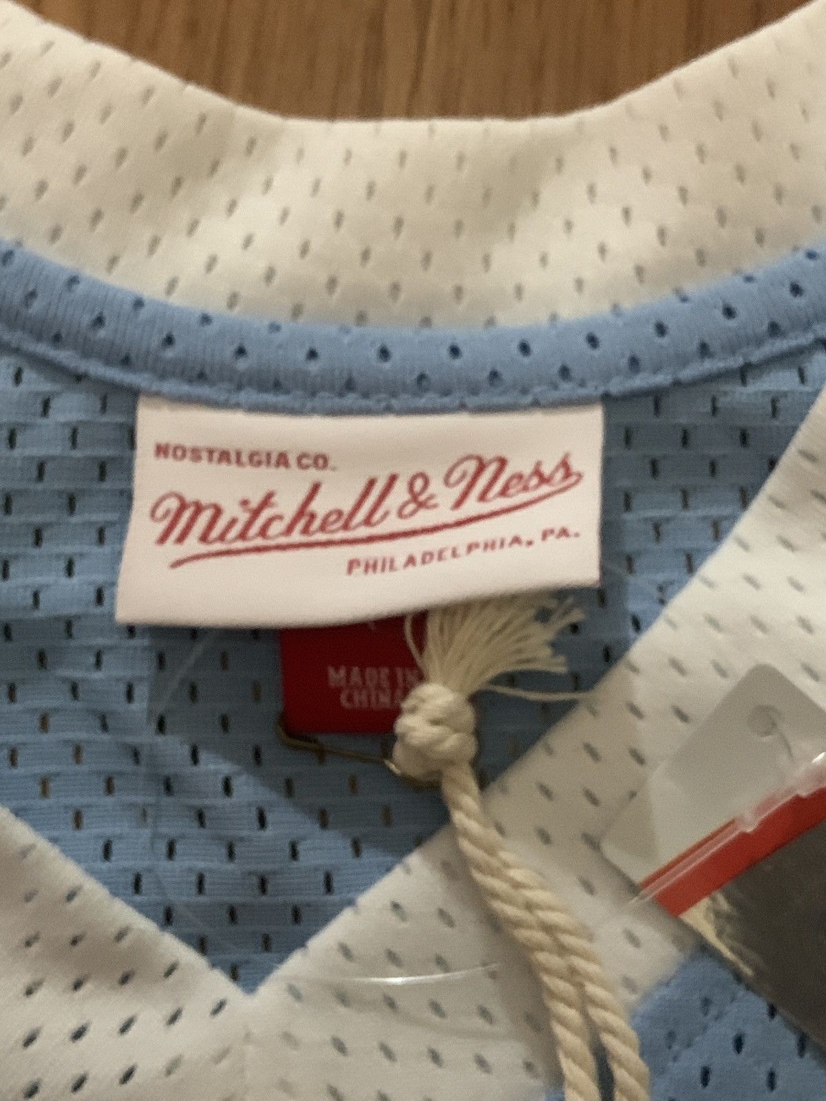 Mitchell & Ness Mitchell and Ness NC authentic Jordan Jersey Size US M / EU 48-50 / 2 - 2 Thumbnail