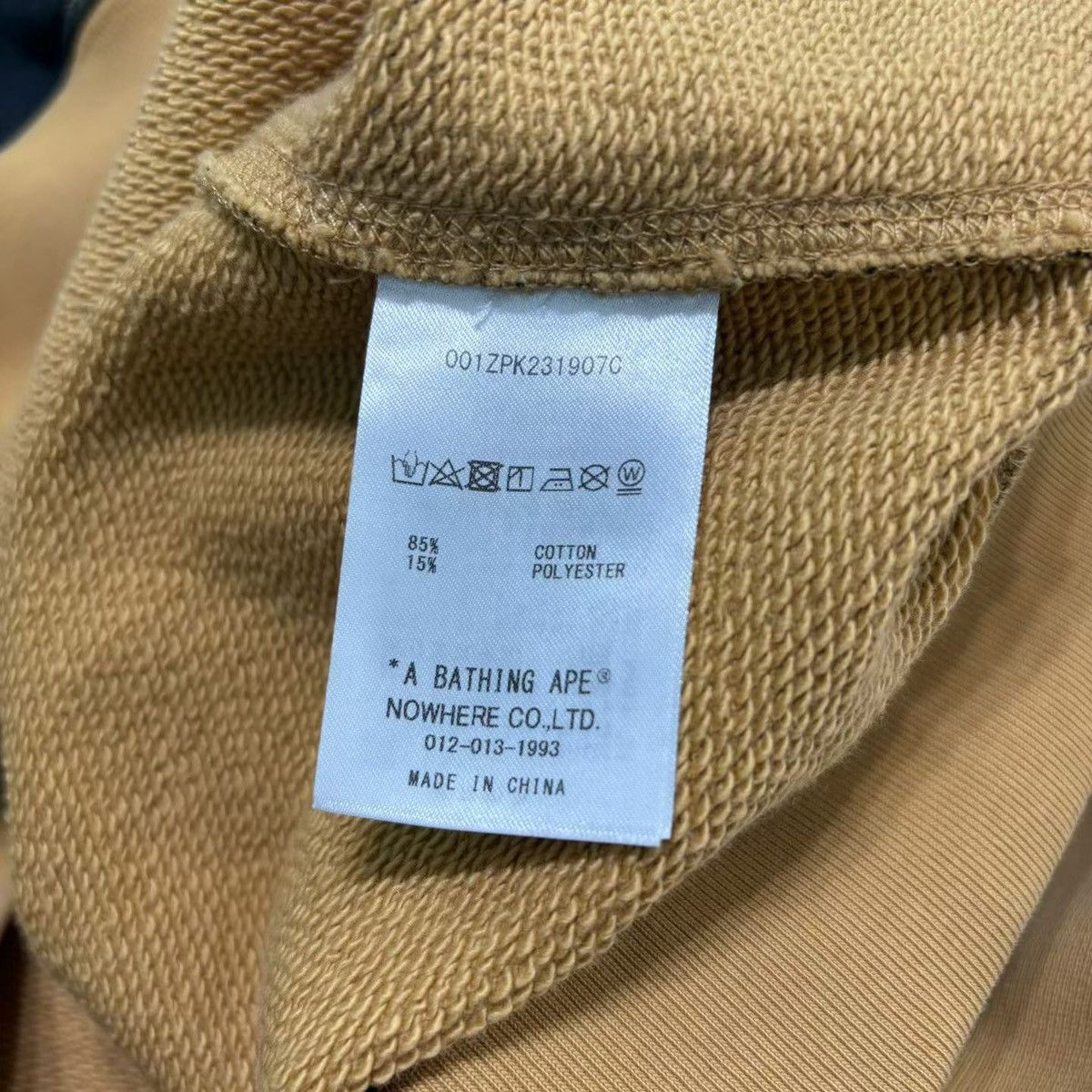 Bape CAMO FULL ZIP HOODIE Size US M / EU 48-50 / 2 - 5 Thumbnail