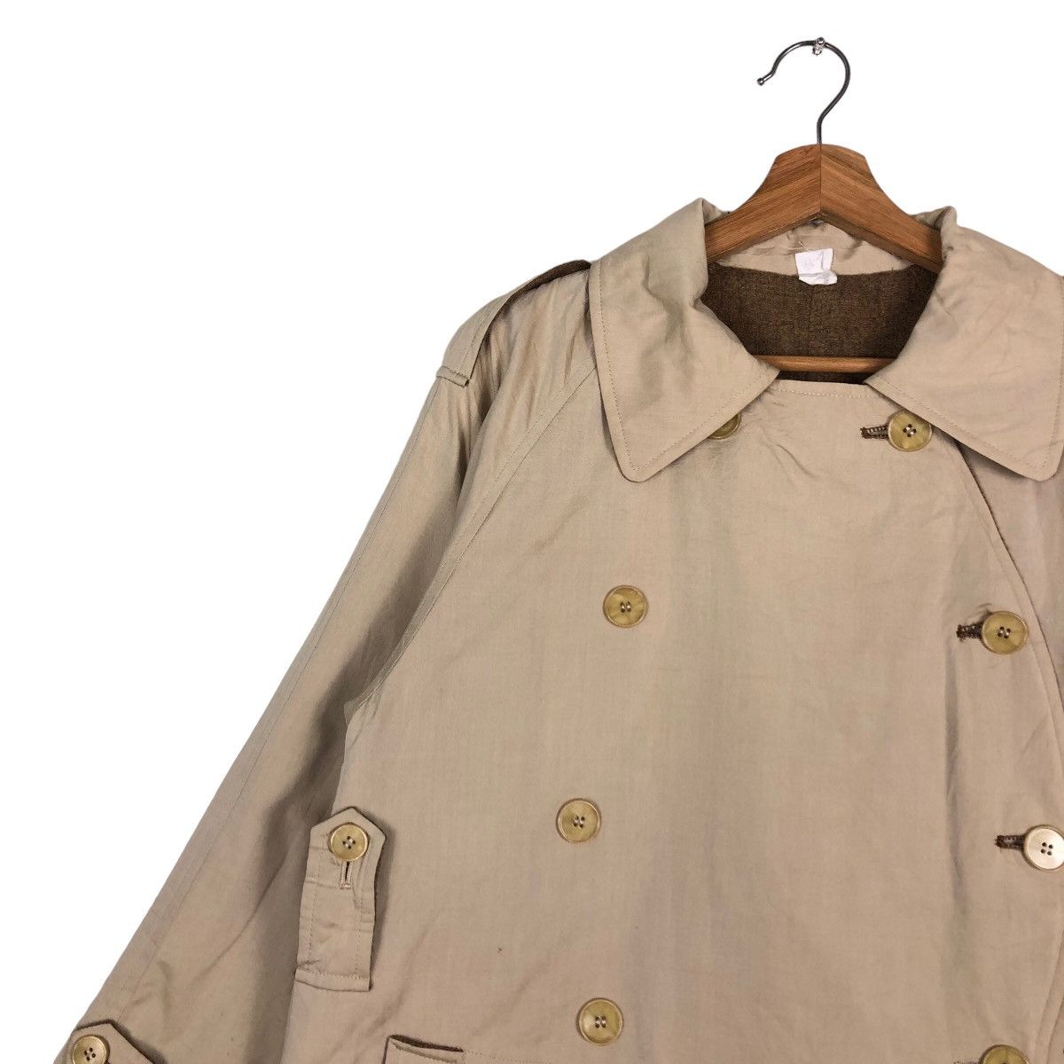 Japanese Brand 🔥Vtg Long Jacket Asymmetrical Button Inspire Kapital 45RPM Size US M / EU 48-50 / 2 - 8 Thumbnail
