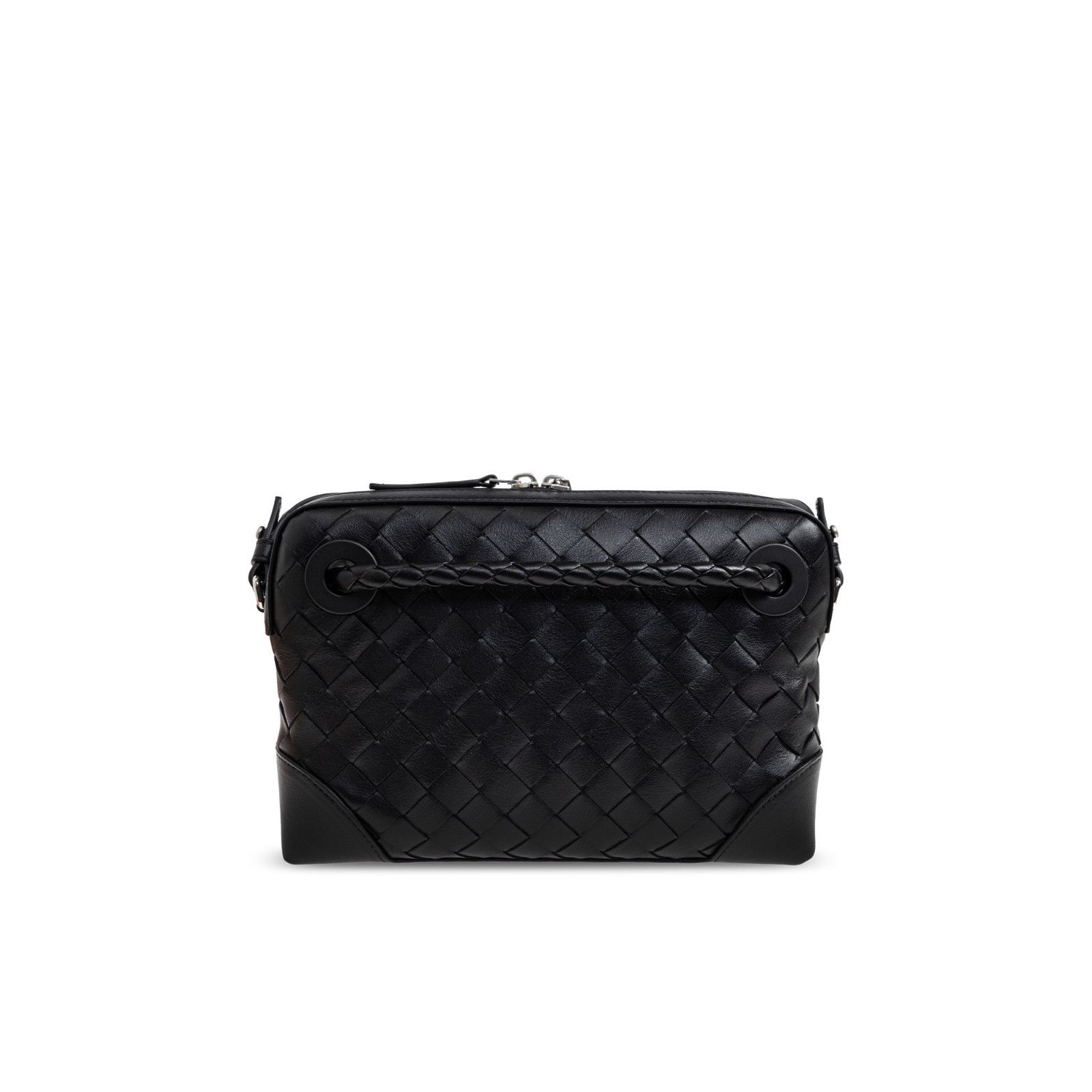 Bottega Veneta BOTTEGA VENETA Andiamo Black Leather Crossbody Bag New & Aut Size ONE SIZE - 2 Thumbnail