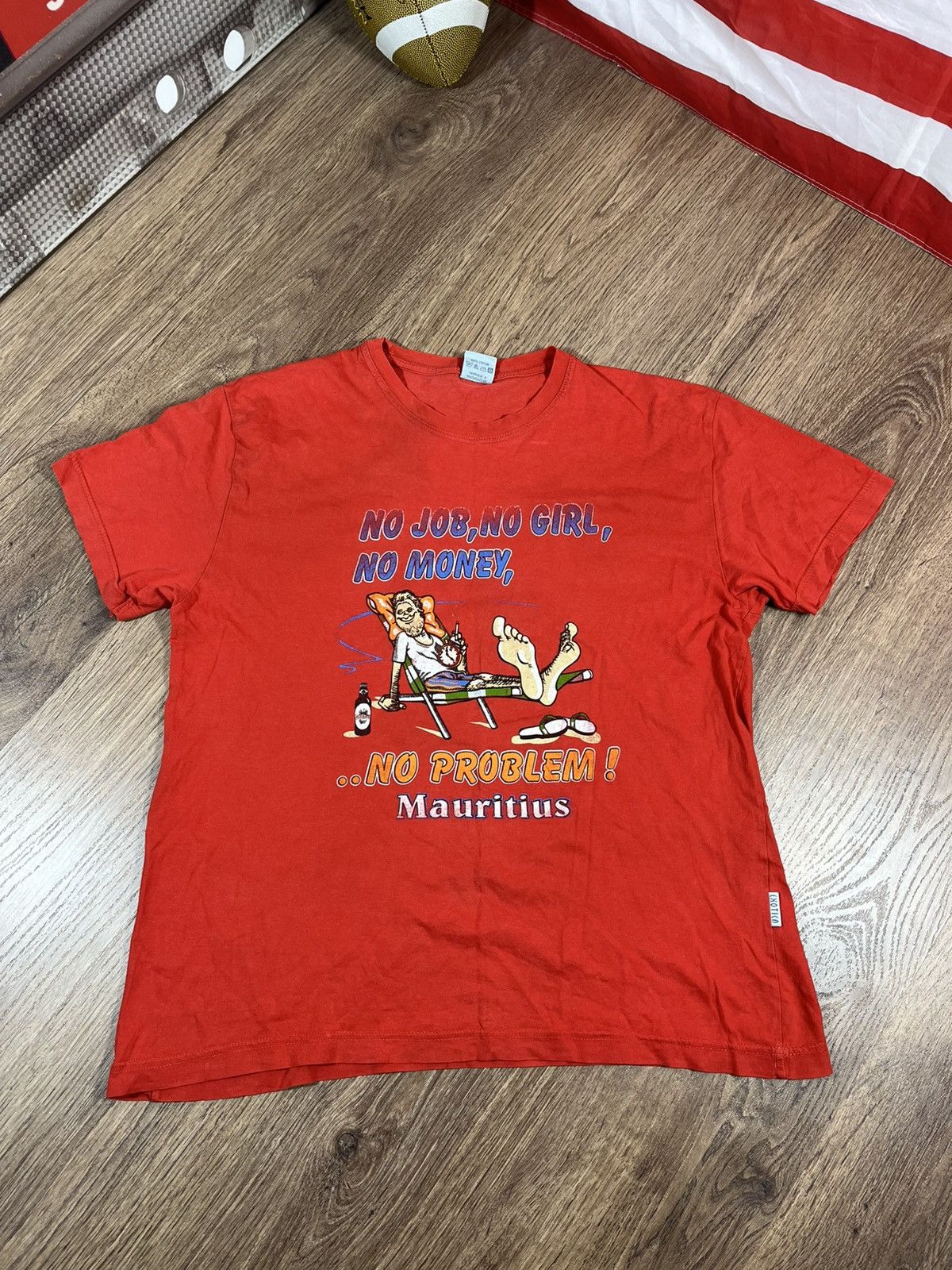 Vintage Vintage Y2K Adult Humor No Job No Girl No Money T Shirt Size US XL / EU 56 / 4 - 1 Thumbnail
