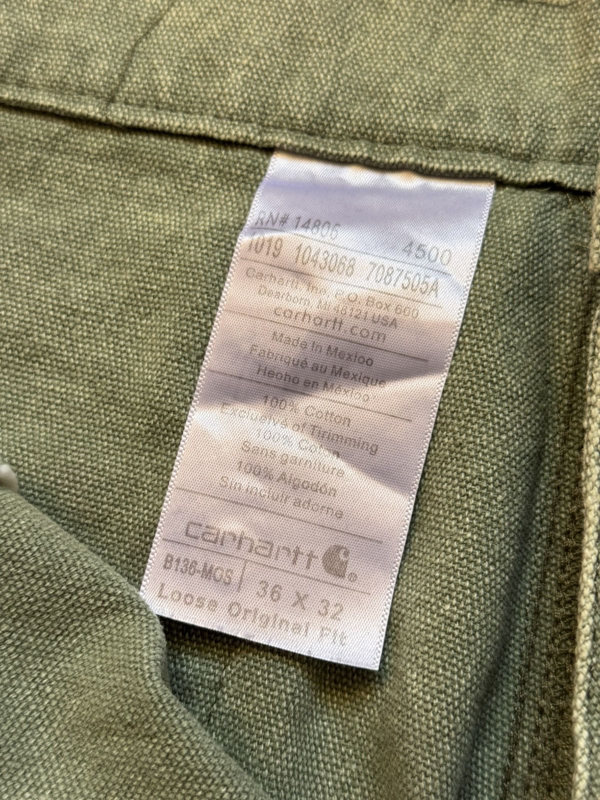 Carhartt Vintage Carhartt double knit pants Size US 36 / EU 52 - 18 Thumbnail