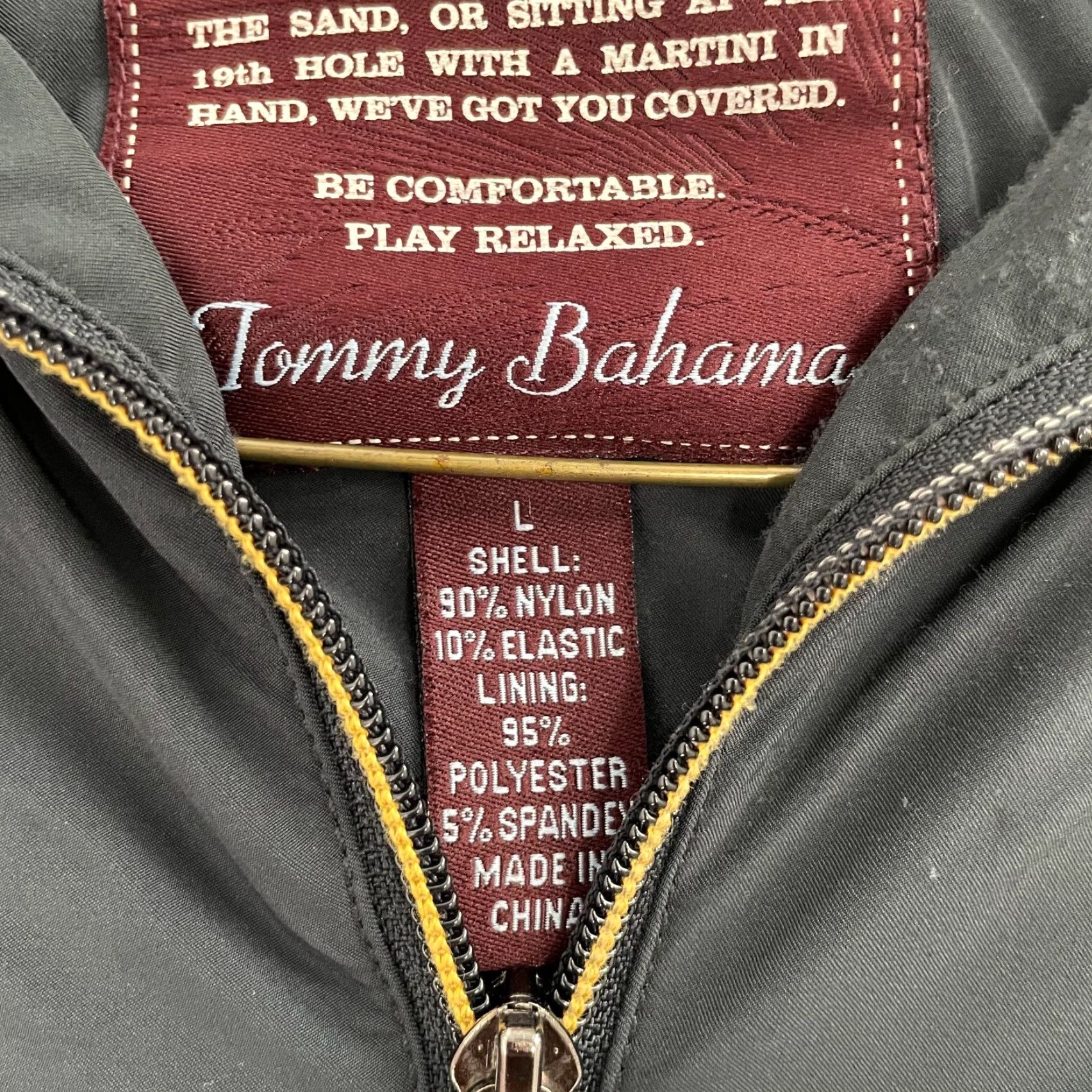 Tommy Bahama Tommy Bahama Jacket Adult Large Gray 1/4 Zip Pullover Windbreaker TB18 Logo Mens Size US L / EU 52-54 / 3 - 7 Thumbnail