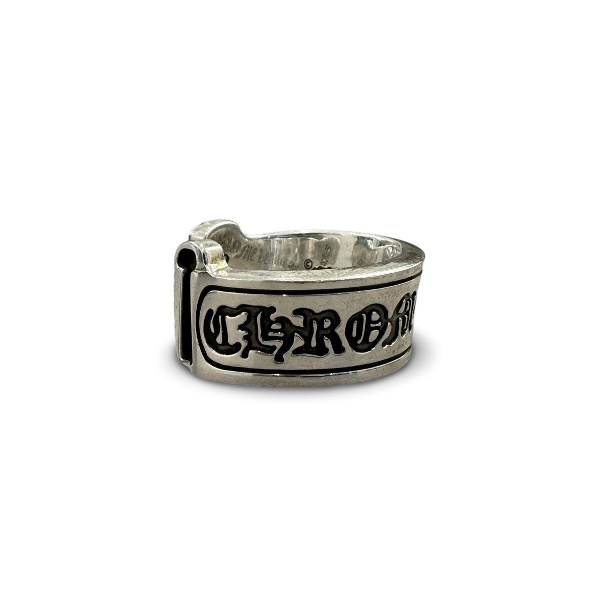 Chrome Hearts Chrome Hearts Size 12 Scroll .925 Sterling Silver Ring 2005 Size ONE SIZE - 2 Thumbnail