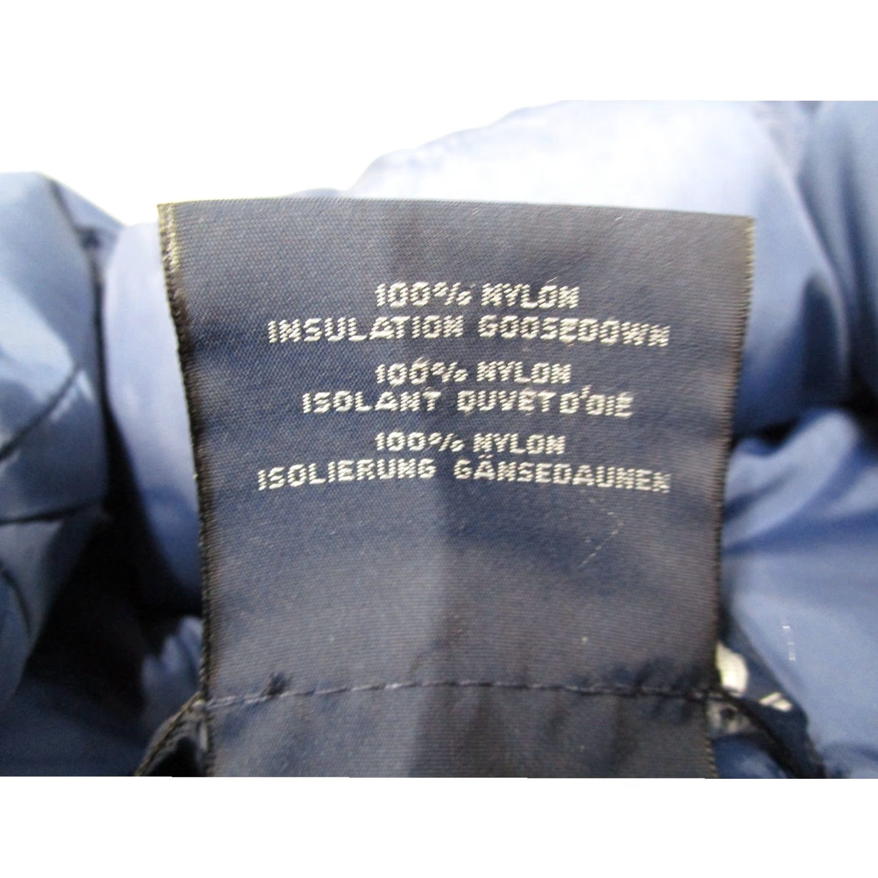 Lands' End VINTAGE Lands' End Vest Puffer Goose Down Quilted Snap Front Stand-Up Collar Blue L 44 Chest Casual Men Size US L / EU 52-54 / 3 - 3 Thumbnail