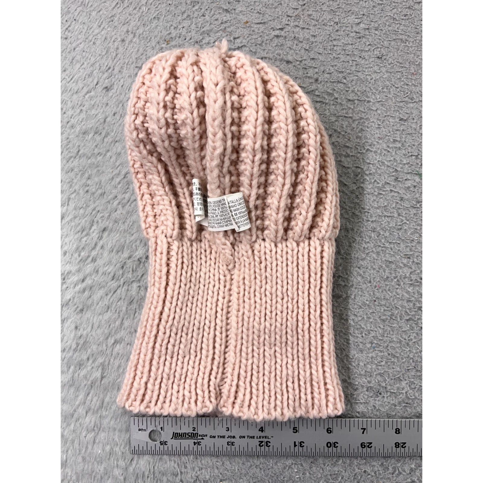Forever 21 FOREVER 21 Beanie Shirt Adult One Size Pink Knit Acrylic Snowboard Ski Beanie Womens 90s Theme Hat Size ONE SIZE - 5 Thumbnail