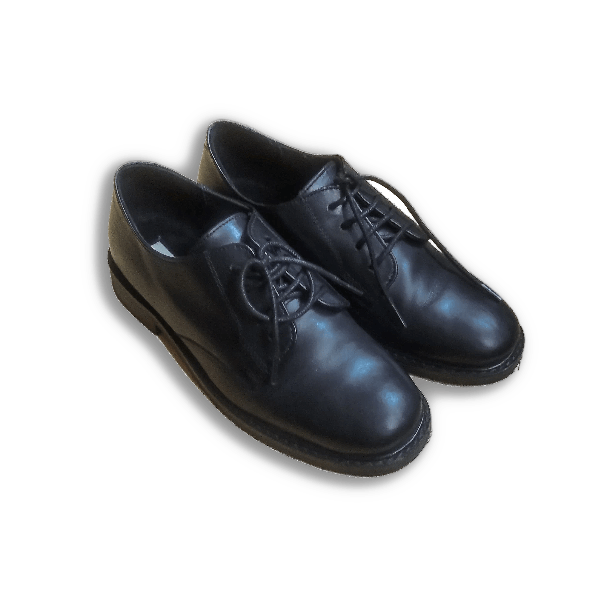 H&M H&M Black Leather Boys' Oxford shoes - Size 3 US Size US 5 / EU 37 - 1 Thumbnail
