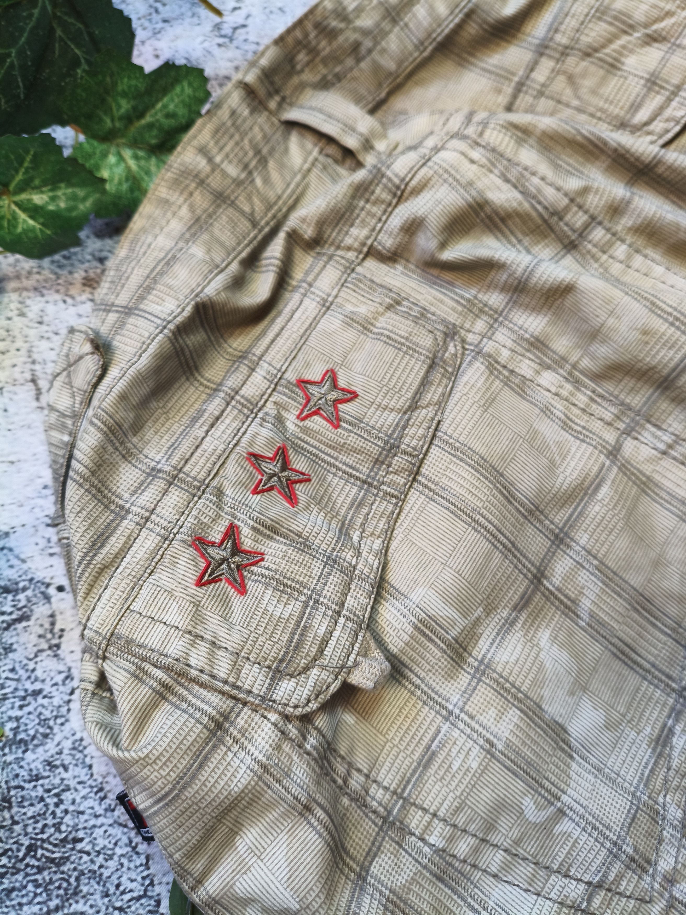 Other 1of1 Upcycled Avant-Garde Desert Camo Cargo Pants Size US 32 / EU 48 - 7 Thumbnail