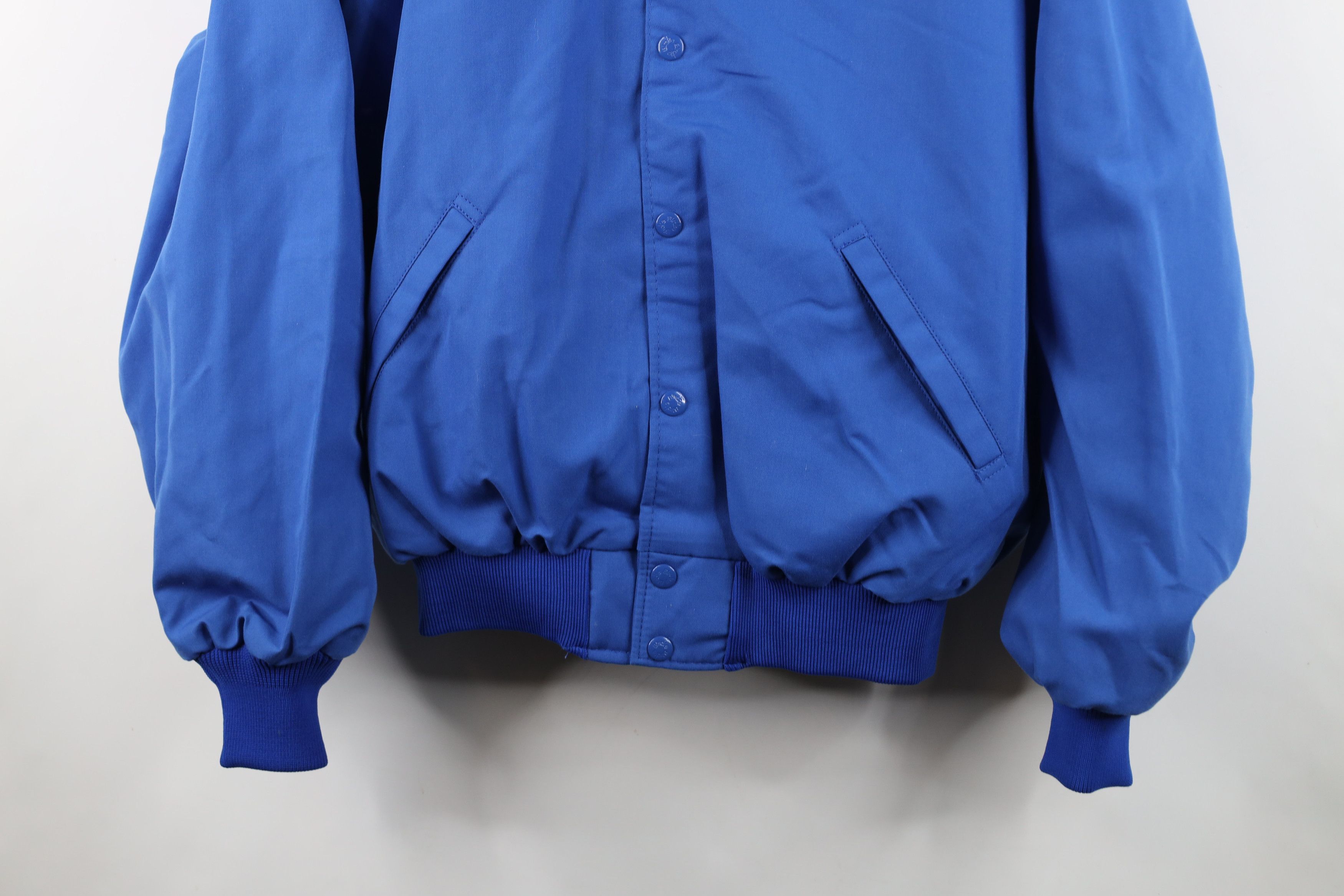 Vintage Vintage 70s Streetwear Lined Bomber Jacket Royal Blue USA Size US M / EU 48-50 / 2 - 3 Thumbnail
