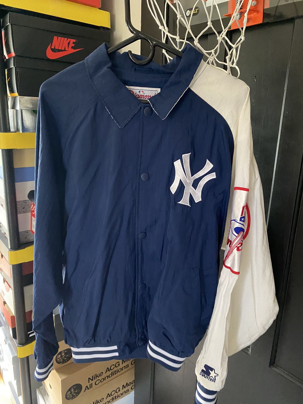 Starter Vintage NY Yankees starter ⭐️ jacket Med Size US M / EU 48-50 / 2 - 10 Thumbnail