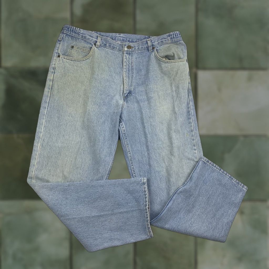 Vintage VINTAGE L.L. Bean Double L Jeans Men Relaxed Fit 38 Blue Straight Inseam 29 90s Outdoor Size US 38 / EU 54 - 1 Thumbnail