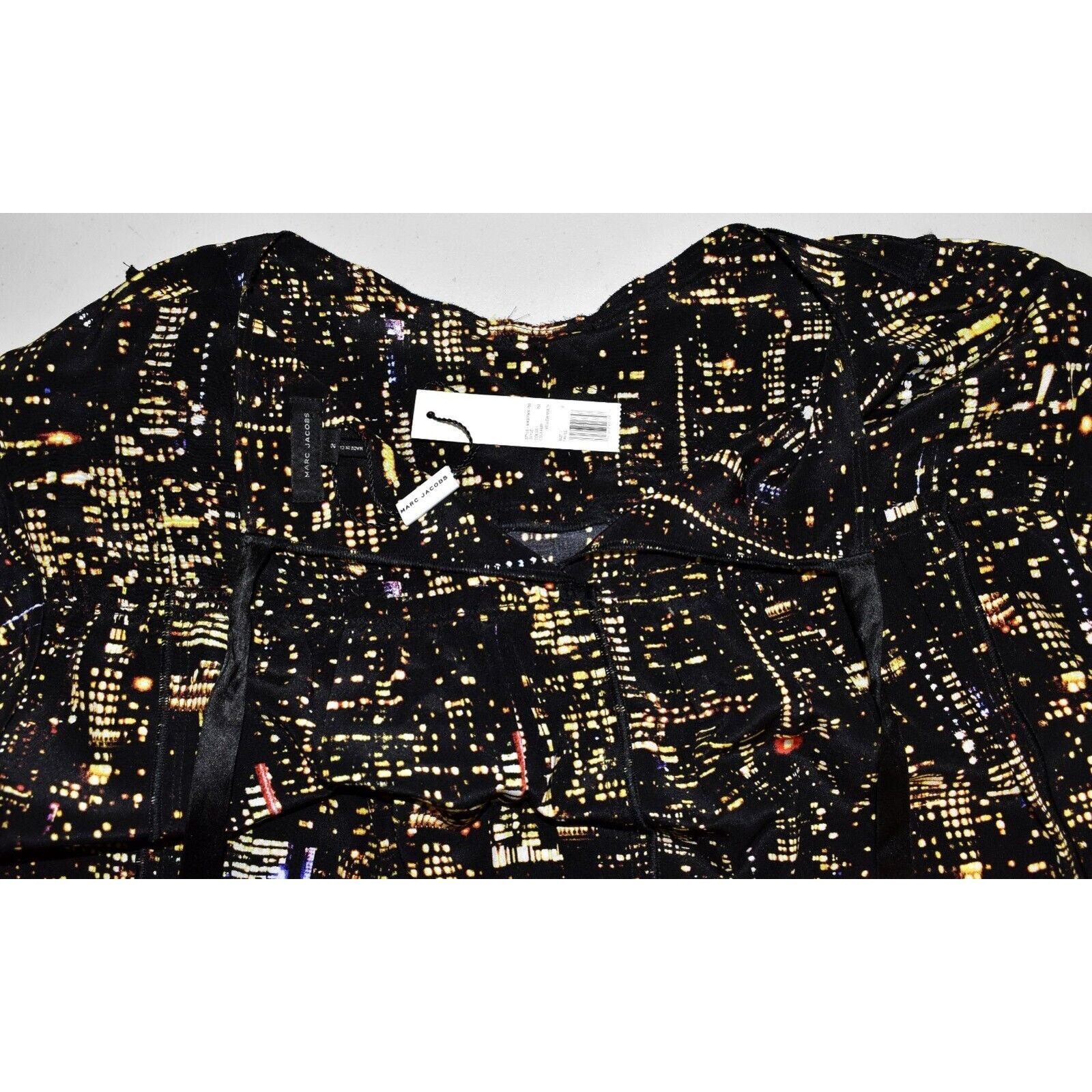 Marc Jacobs NWT MARC JACOBS Silk Bow Front & Tie Neck Back Blouse Top 2 Size XS / US 0-2 / IT 36-38 - 4 Thumbnail