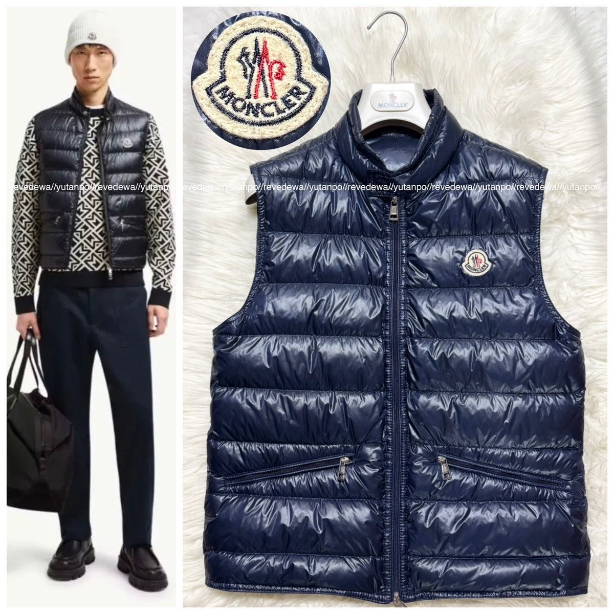 Moncler Authentic, Mint Condition Moncler GUI Gilet Light Down Vest Size US XS / EU 42 / 0 - 1 Thumbnail
