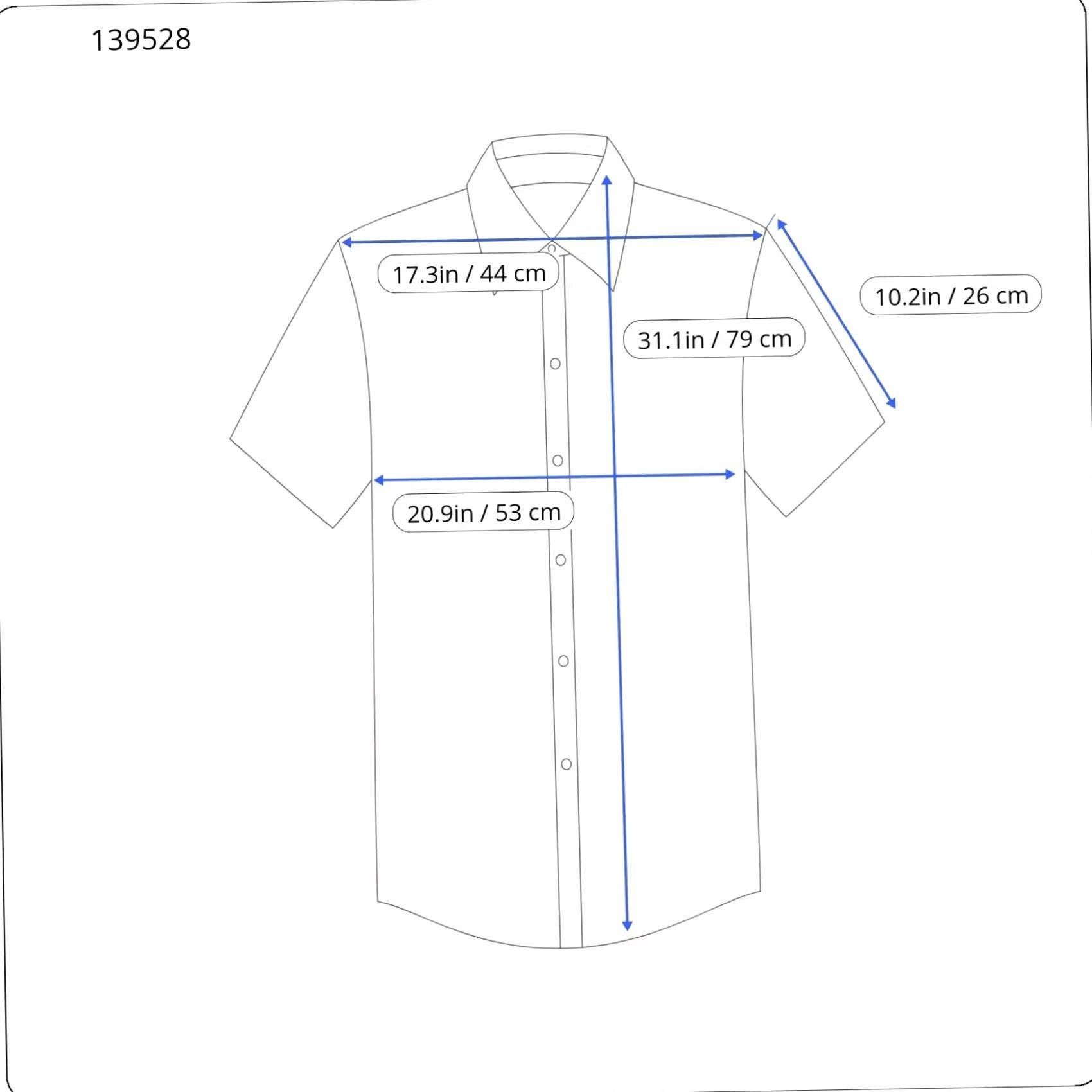G-Star G-Star A Crotch Yoshem Work Shirt Shirt Men's LARGE Blue Short Sleeve Button Up Size US L / EU 52-54 / 3 - 3 Thumbnail