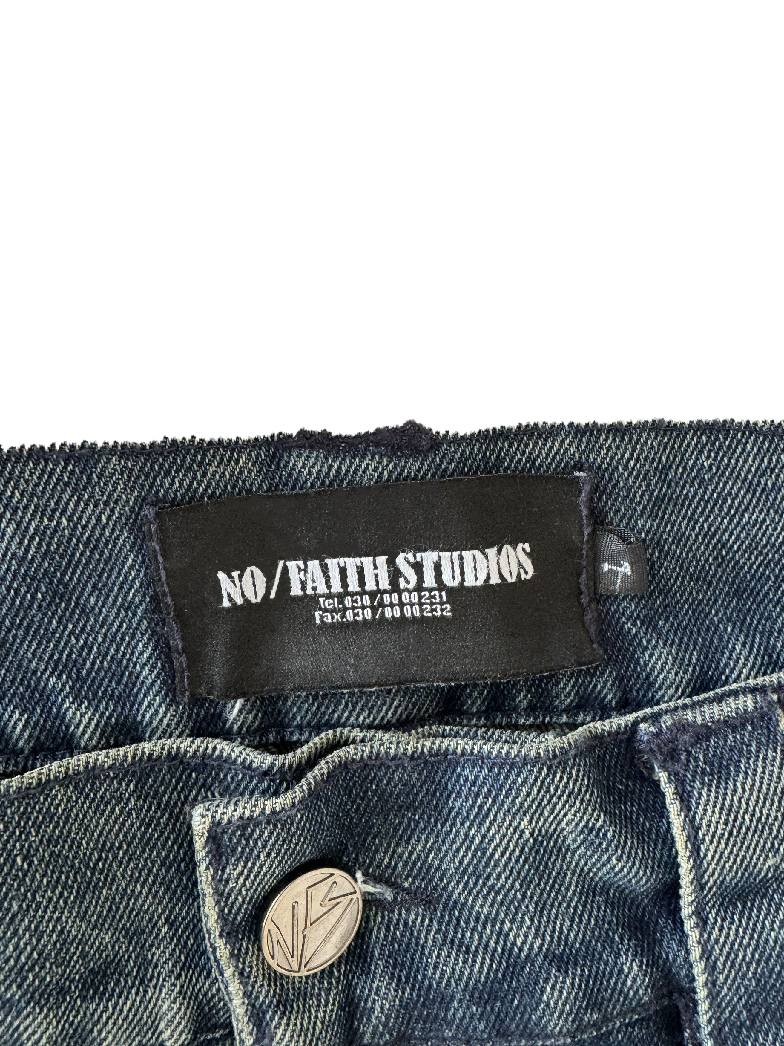 No Faith Studios No Faith Studios Lake Dune Denim Size US 34 / EU 50 - 3 Thumbnail