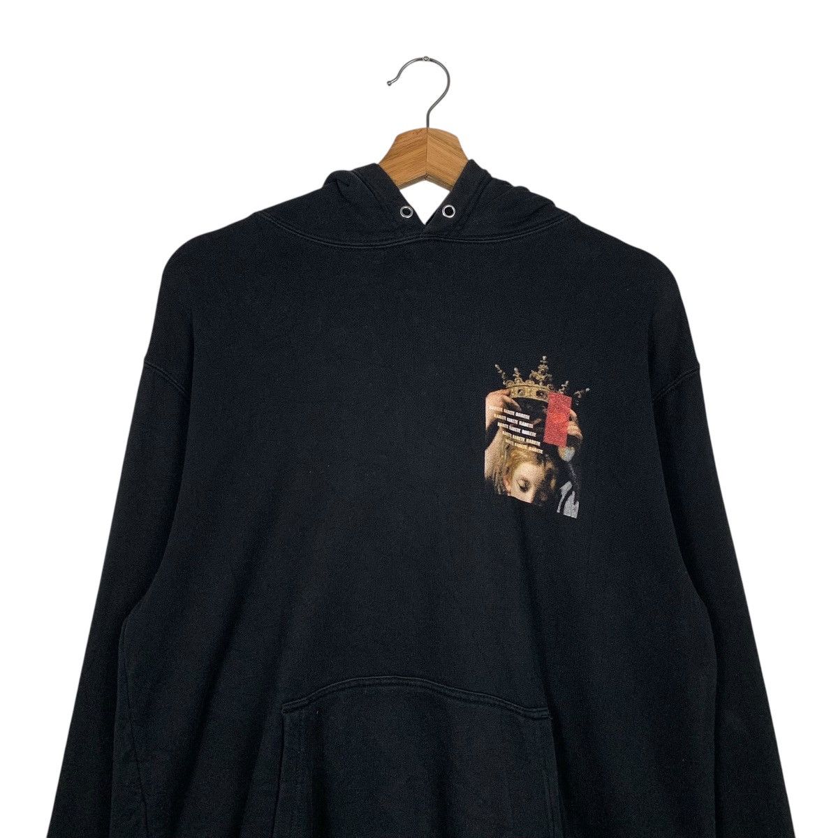 Japanese Brand Japanese Brand Rarete Big Print Hoodie Size L / US 10 / IT 46 - 11 Thumbnail