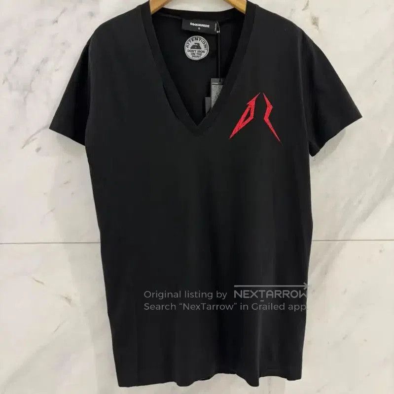 Other DSQUARED2 Summer Black Graphic Cotton T-Shirt . Size S / US 4 / IT 40 - 1 Thumbnail
