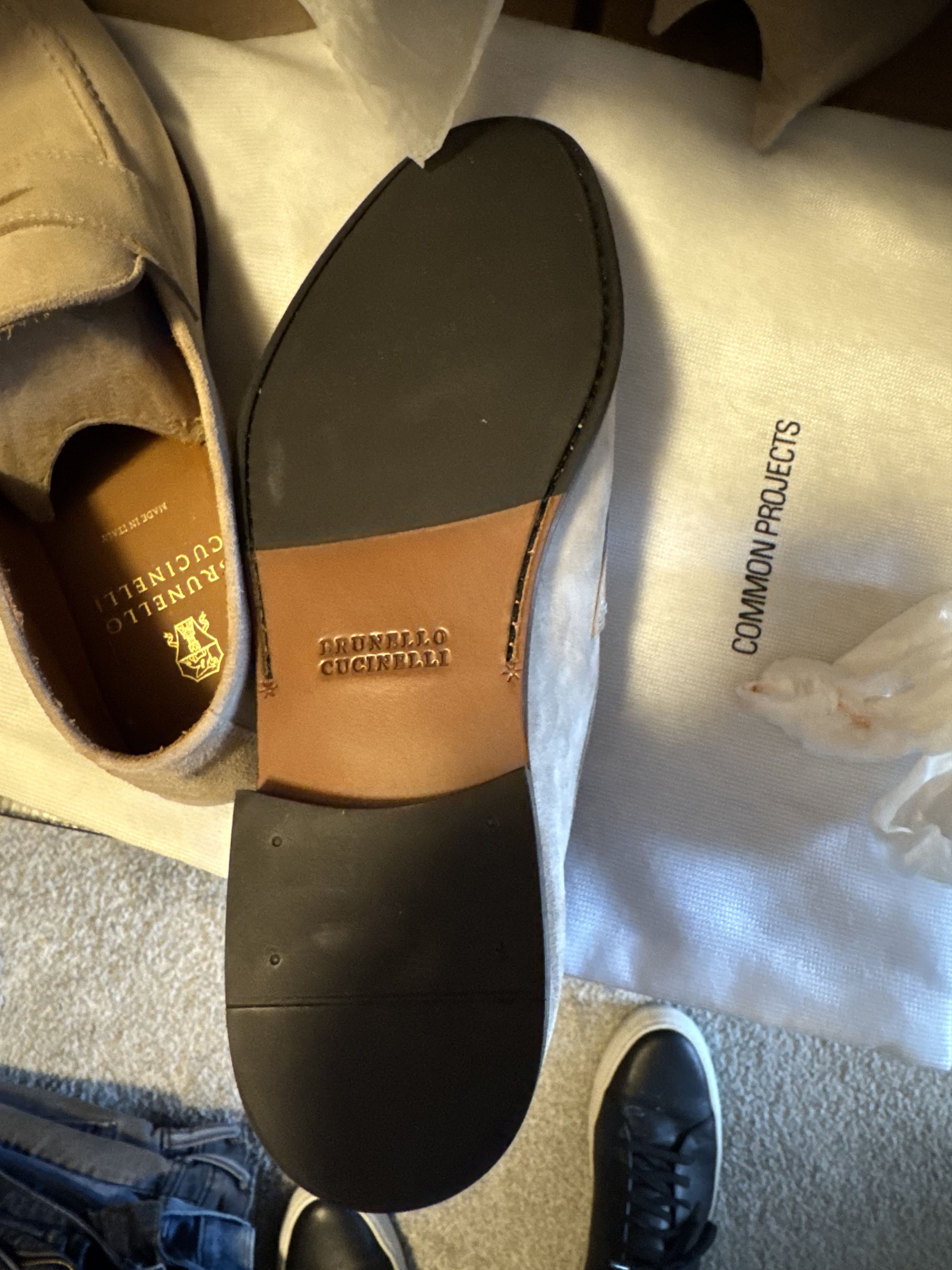 Brunello Cucinelli Suede loafers Size US 9 / EU 42 - 6 Thumbnail