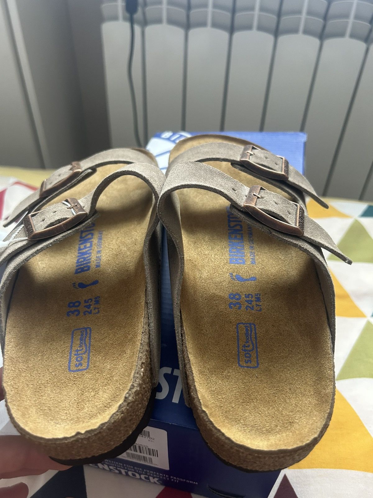 Birkenstock Birkenstock Arizona Taupe Size US 8 / IT 38 - 3 Thumbnail
