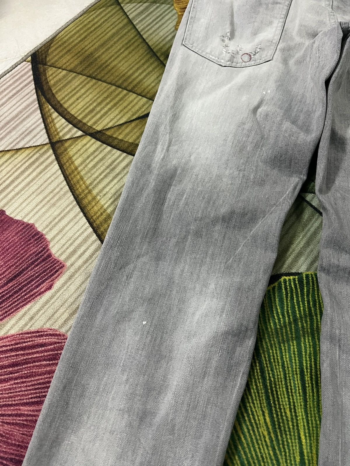 Dsquared2 💥Vintage Dsquared2 Distress Faded Jean Size US 32 / EU 48 - 17 Thumbnail