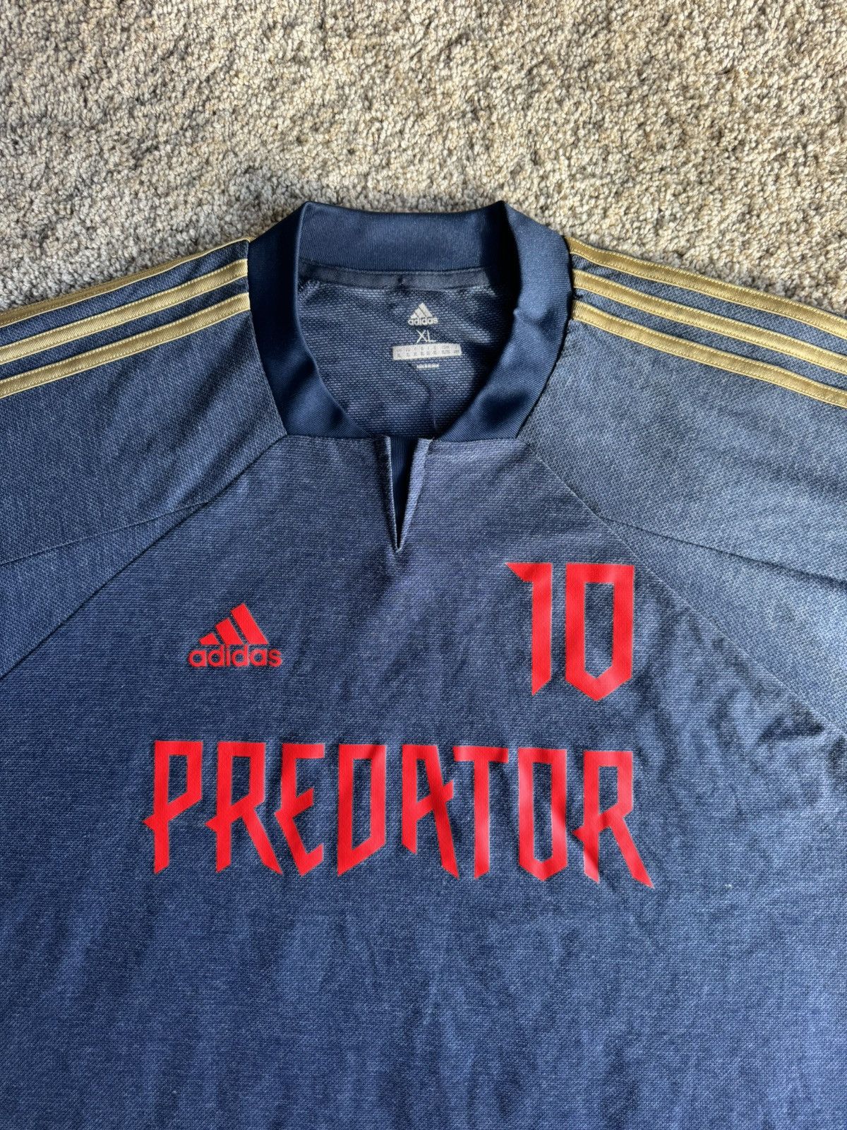 Adidas Adidas Predator Zidane Jersey Size US XL / EU 56 / 4 - 2 Thumbnail