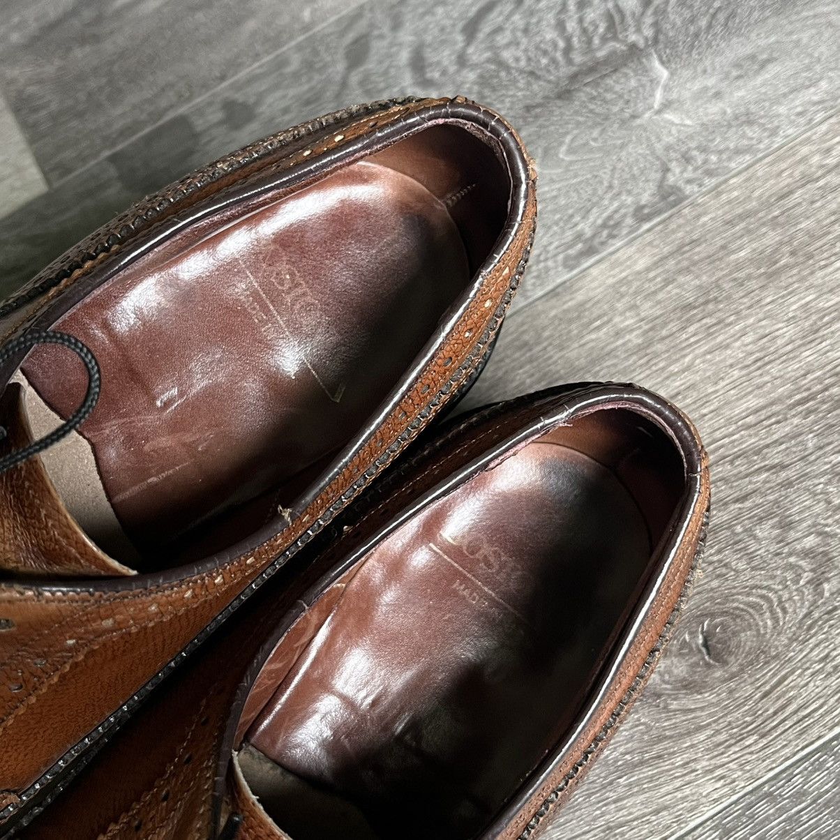 Bostonian Vintage 1980s Bostonian Longwing Wingtip Leather Loafers USA Size US 9.5 / EU 42-43 - 6 Thumbnail