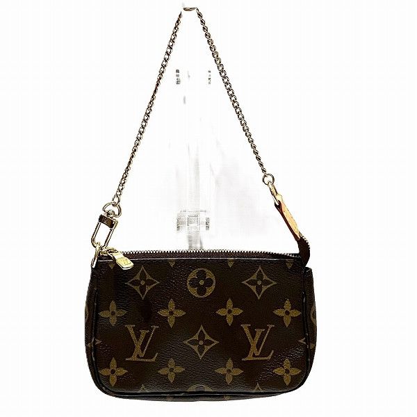 Louis Vuitton Louis Vuitton Louis Vuitton Mini Pochette Accessoires Handbag M58009 Canvas Handbag M58009 in Good Condition Size ONE SIZE - 1 Thumbnail