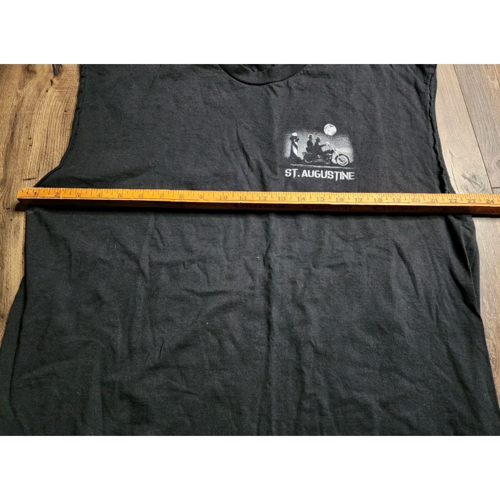 Gildan VINTAGE Gildan Florida Riding The Coast T-Shirt Double-Sided XL Black Mens Size US XL / EU 56 / 4 - 2 Thumbnail