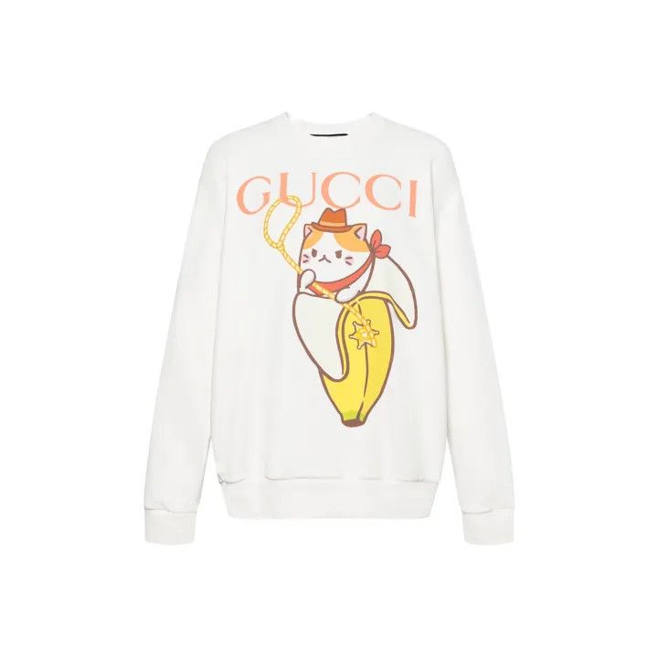 Gucci Gucci Love Parade Cat Print Sweatshirt Size XL / US 12-14 / IT 48-50 - 1 Thumbnail