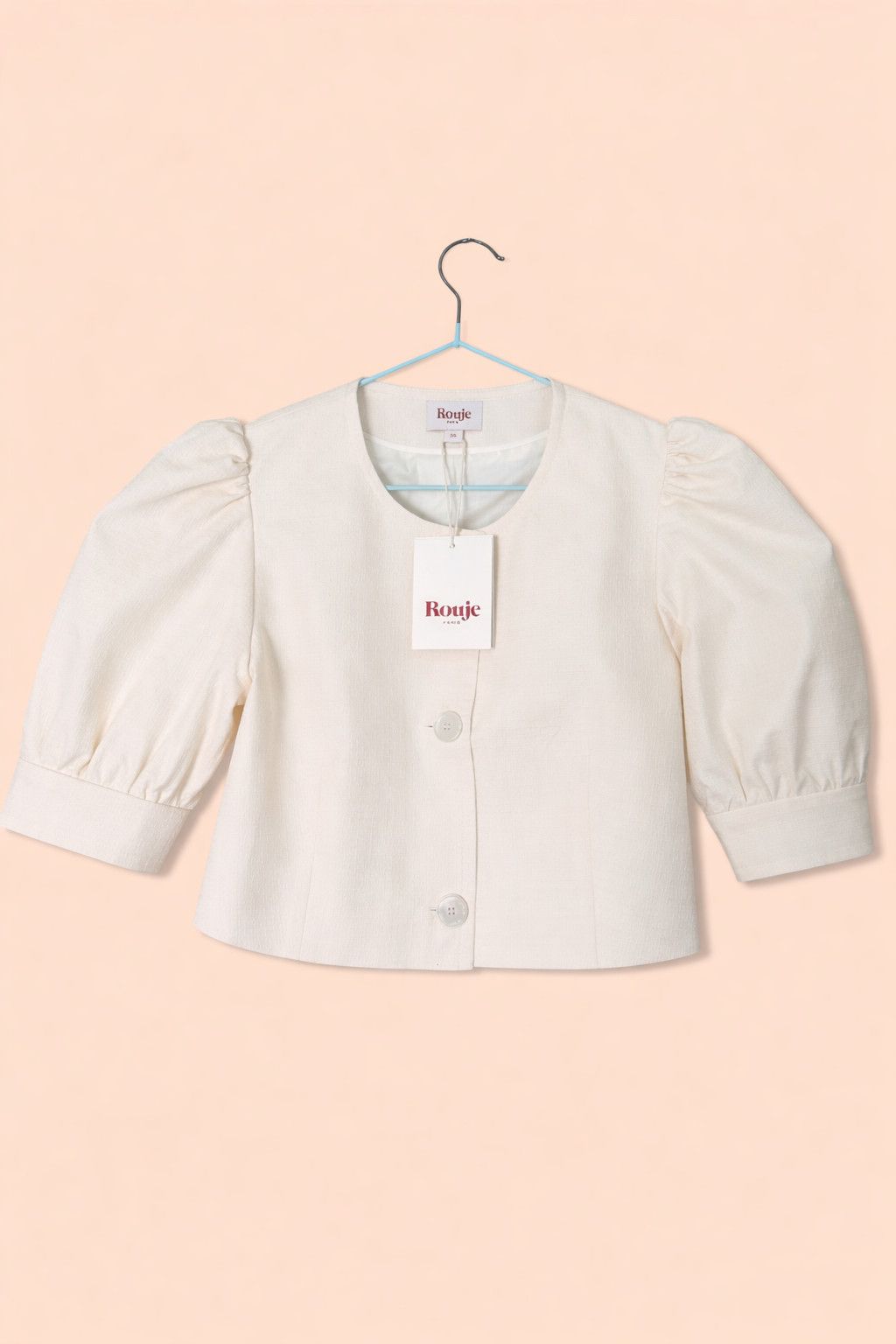 Rouje Maya Jacket Ecru Size XS / US 0-2 / IT 36-38 - 1 Thumbnail