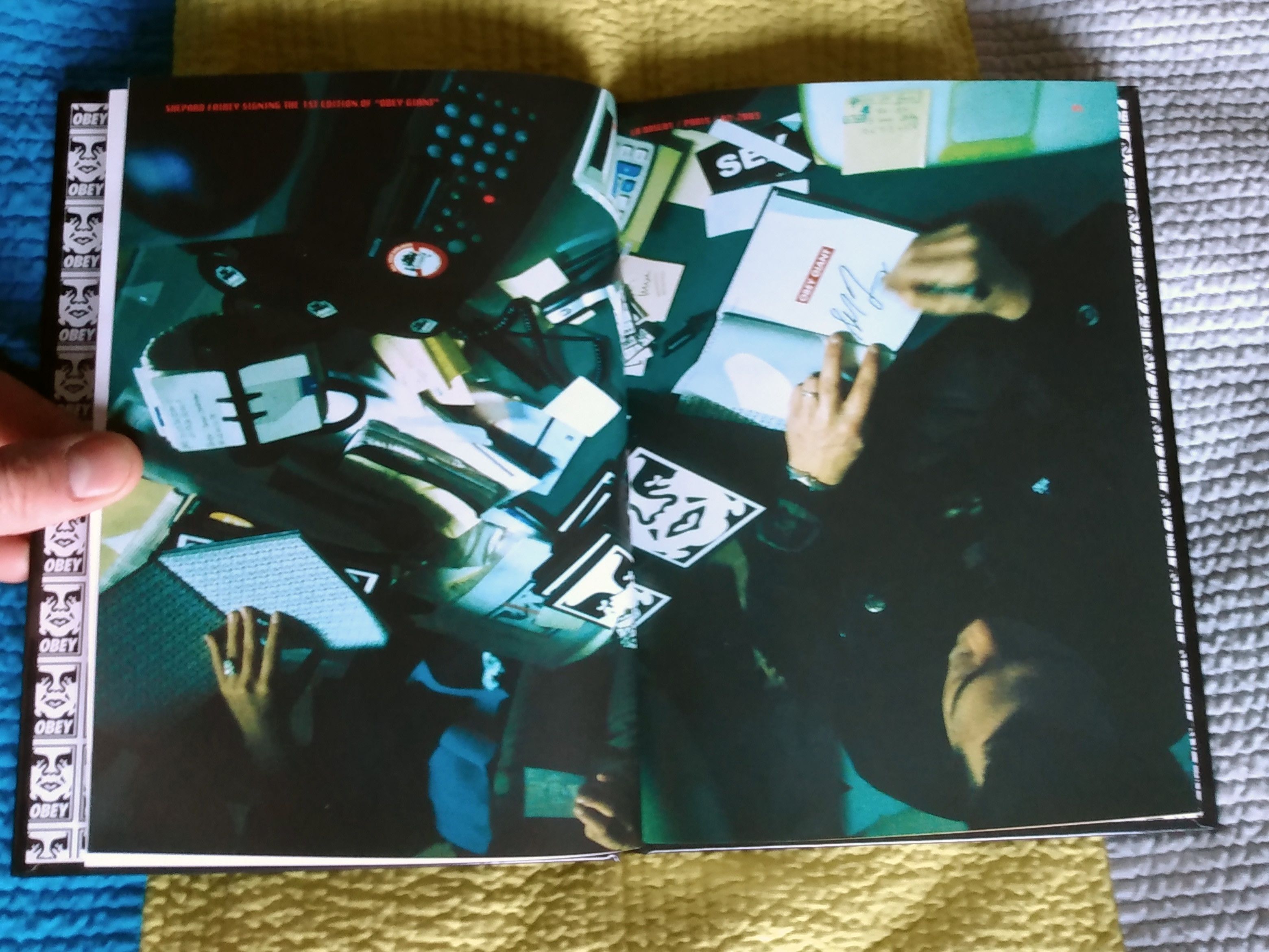 Obey × Shepard Fairey Project 01 Hardback Book 2005 Size ONE SIZE - 3 Thumbnail