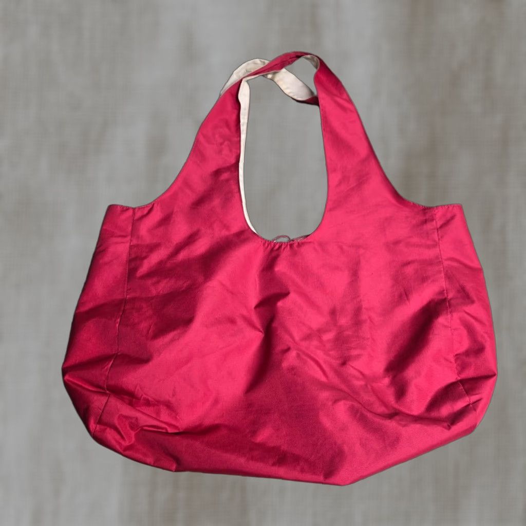 Orvis Orvis Tote Bag Pink Reversable Beach Nautical Coastal Boating Women Canvas Handbag Pink Nautical Beach Tote Bag Womens Orvis Bag Size ONE SIZE - 1 Thumbnail