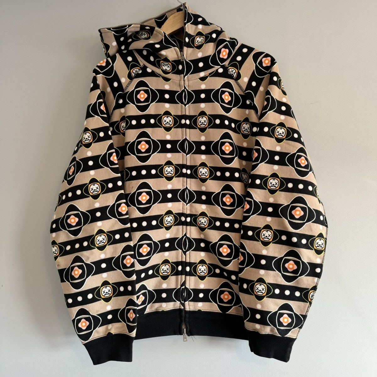 Kaws Bape x Kaws Baby Milo Monogram Full Zip Hoodie Size US L / EU 52-54 / 3 - 1 Thumbnail