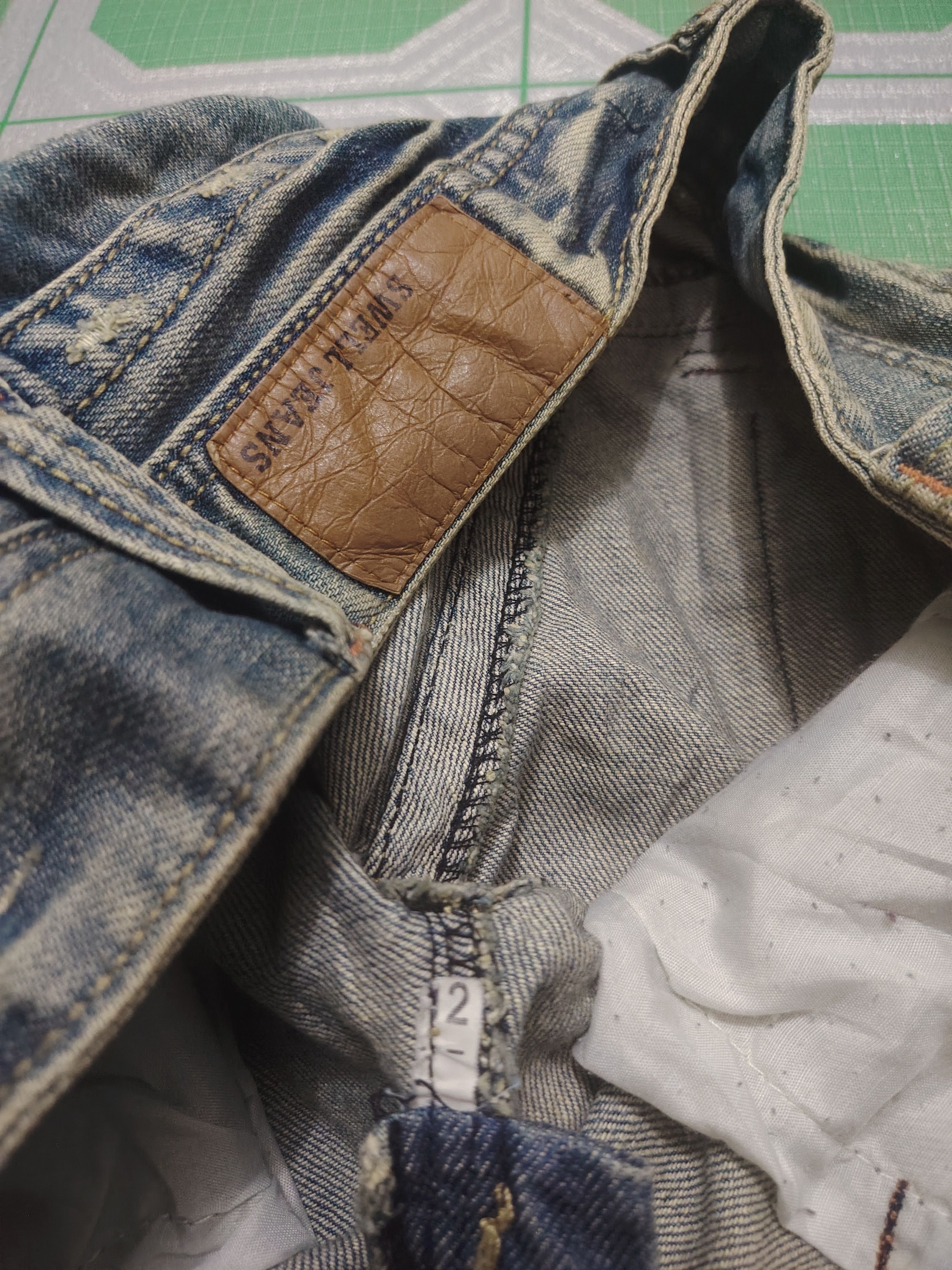 Hysteric Glamour Japanese Swell Jeans Flared Distressed Jeans Bootcut Size US 30 / EU 46 - 14 Thumbnail