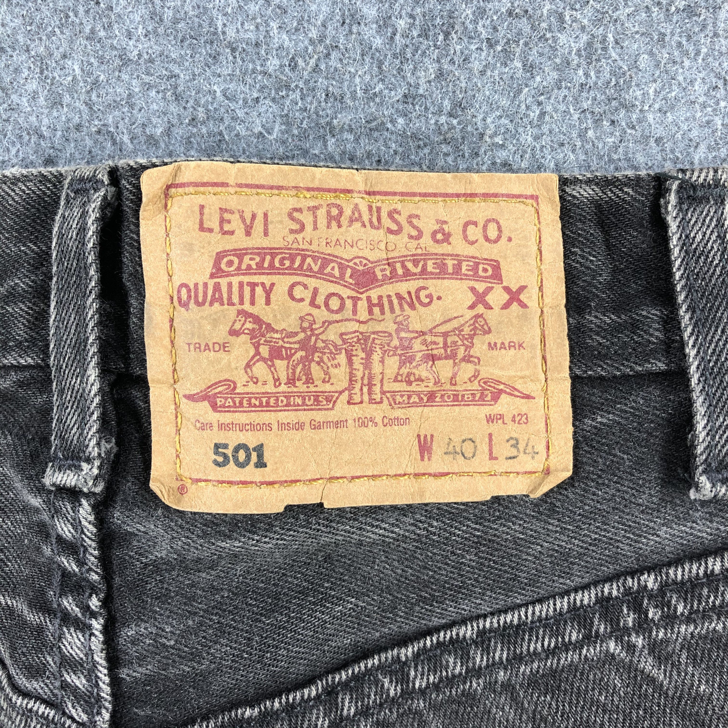 Levi's 90s Vintage Levis 501 Earth Tone Jeans-J1443 Size US 41 - 5 Thumbnail