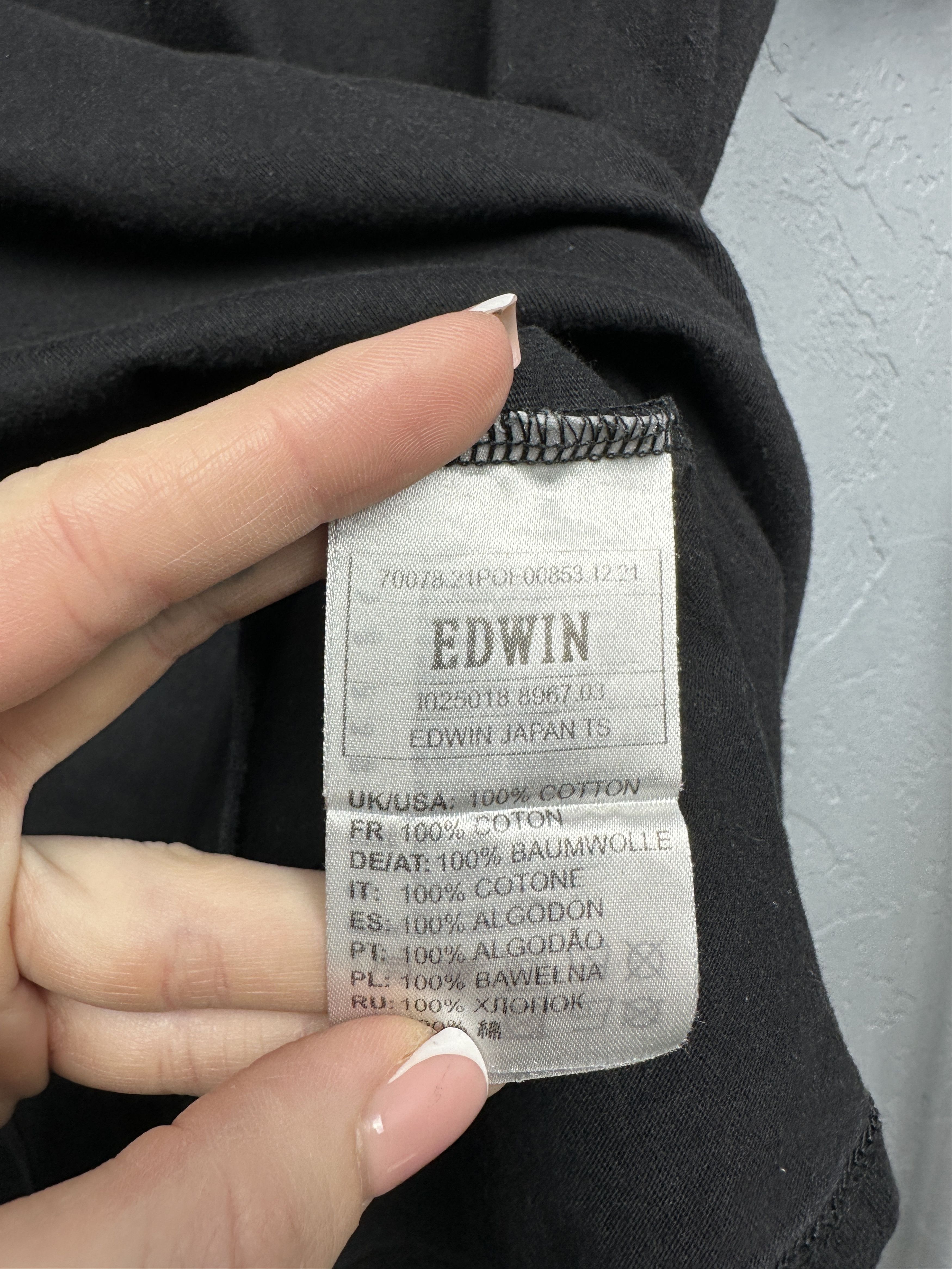 Edwin × Japanese Brand Edwin Japan Mens T-Shirt Size US L / EU 52-54 / 3 - 5 Thumbnail