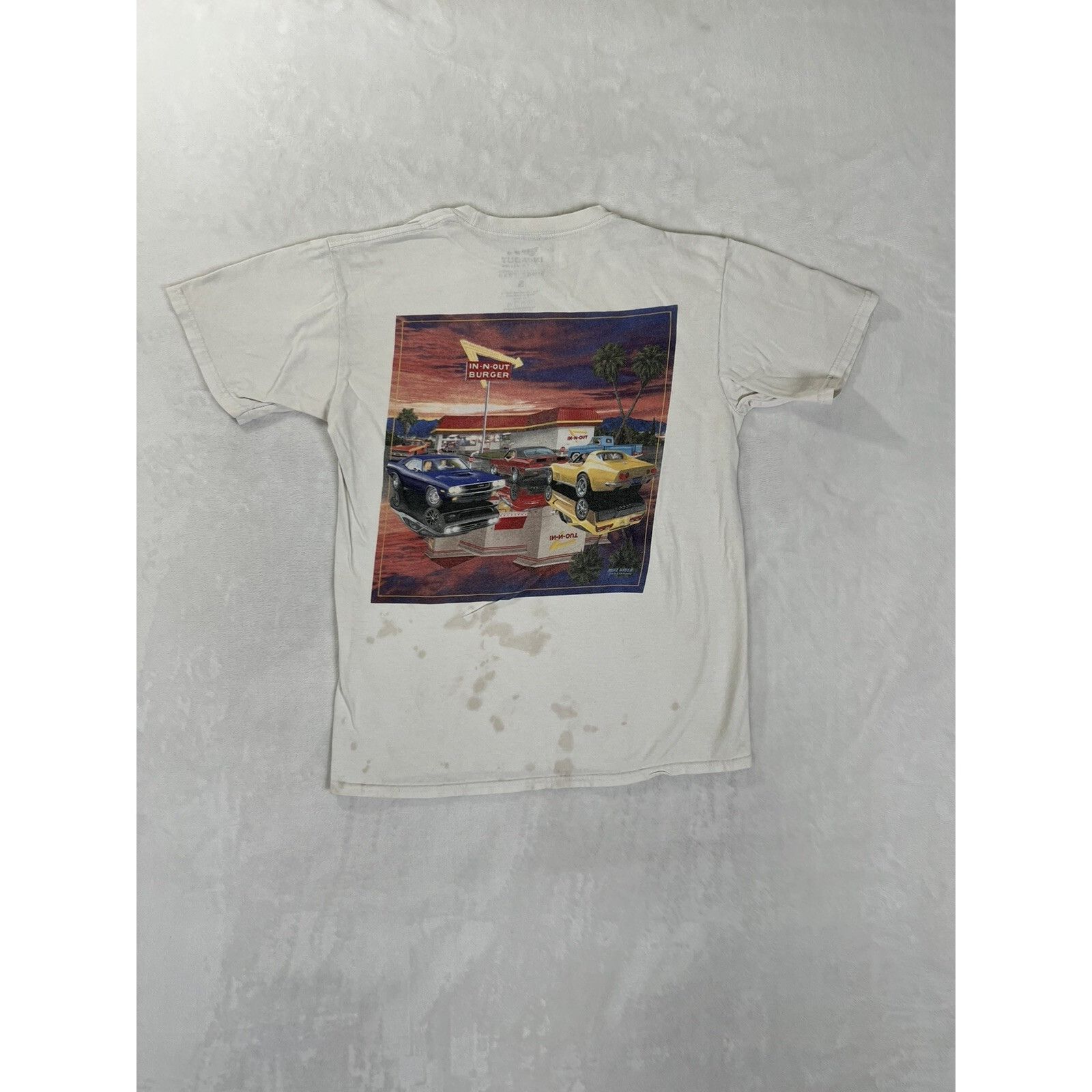 Other Vintage In-N-Out Burger T-Shirt Muscle Car Challeger Corvett Size US S / EU 44-46 / 1 - 8 Thumbnail