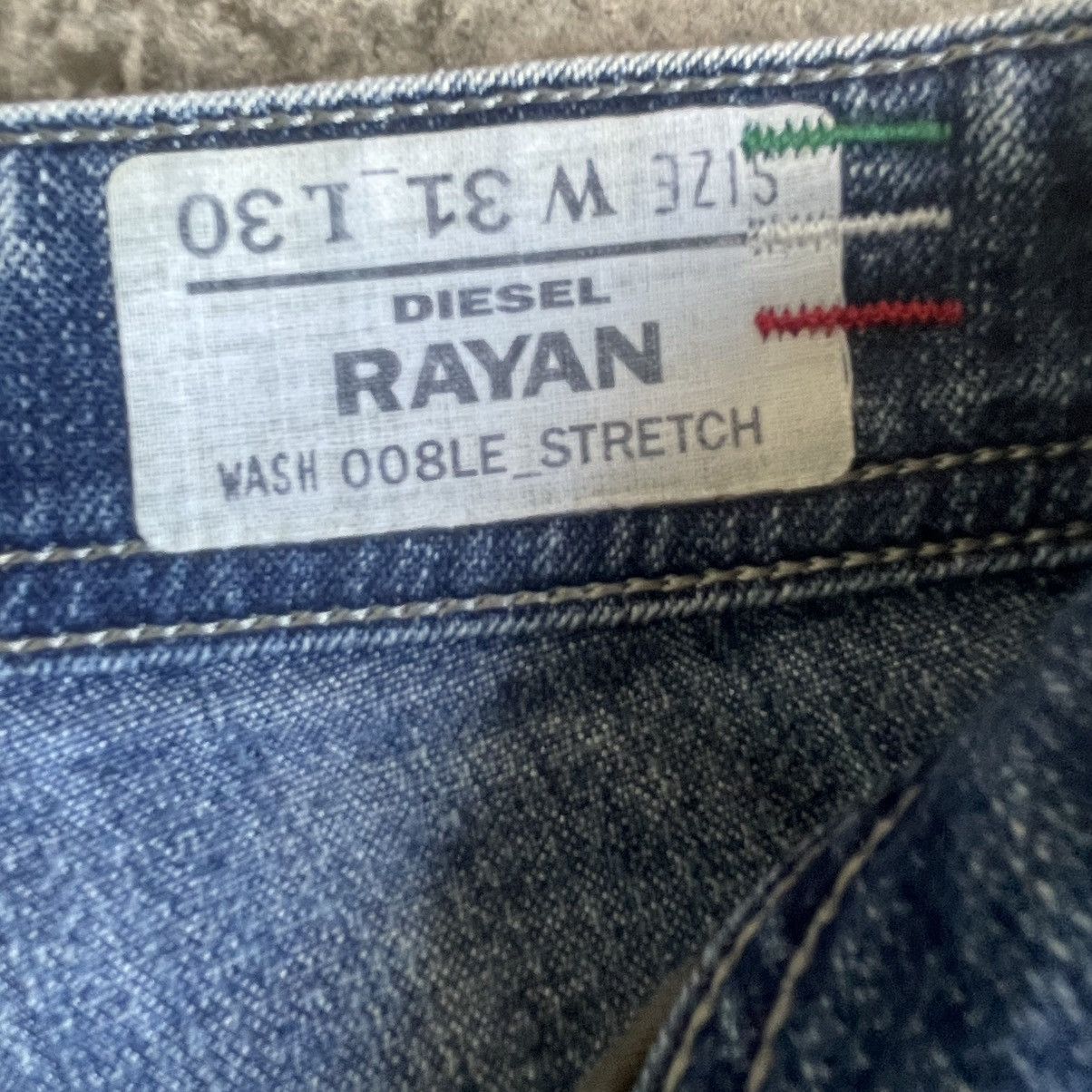 Diesel 🔥Vintage Diesel Stoned Washed RAYA Distress Denim Jeans Size US 34 / EU 50 - 11 Thumbnail