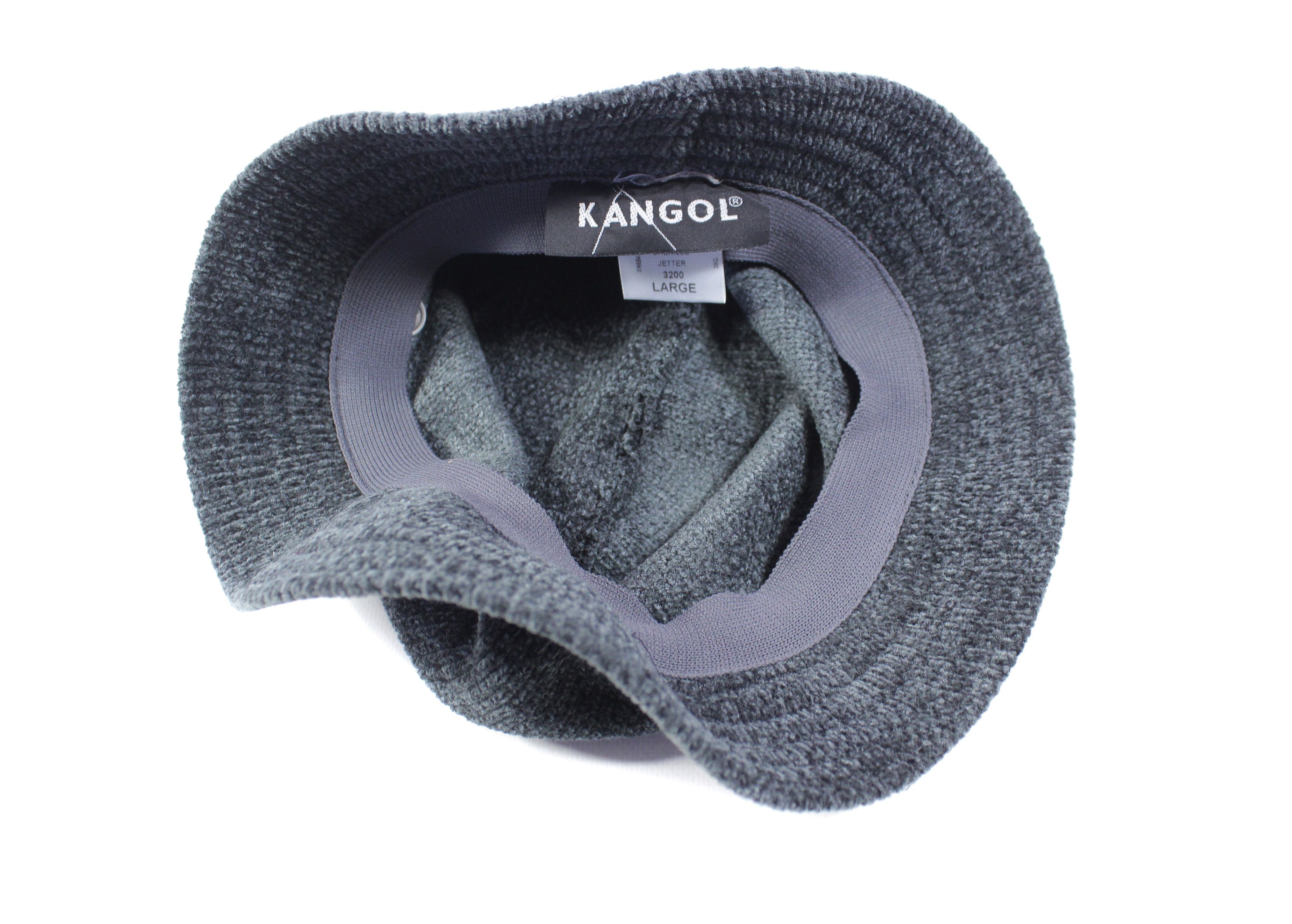 Kangol 00S Logo Plain Chenille Jetter Bucket Hat Size ONE SIZE - 4 Thumbnail