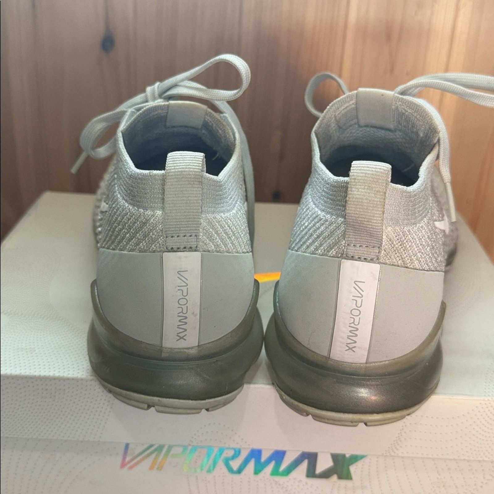 Nike Nike Air Vapormax Flyknit 3 'Pure Platinum' Size US 10.5 / EU 43-44 - 4 Thumbnail