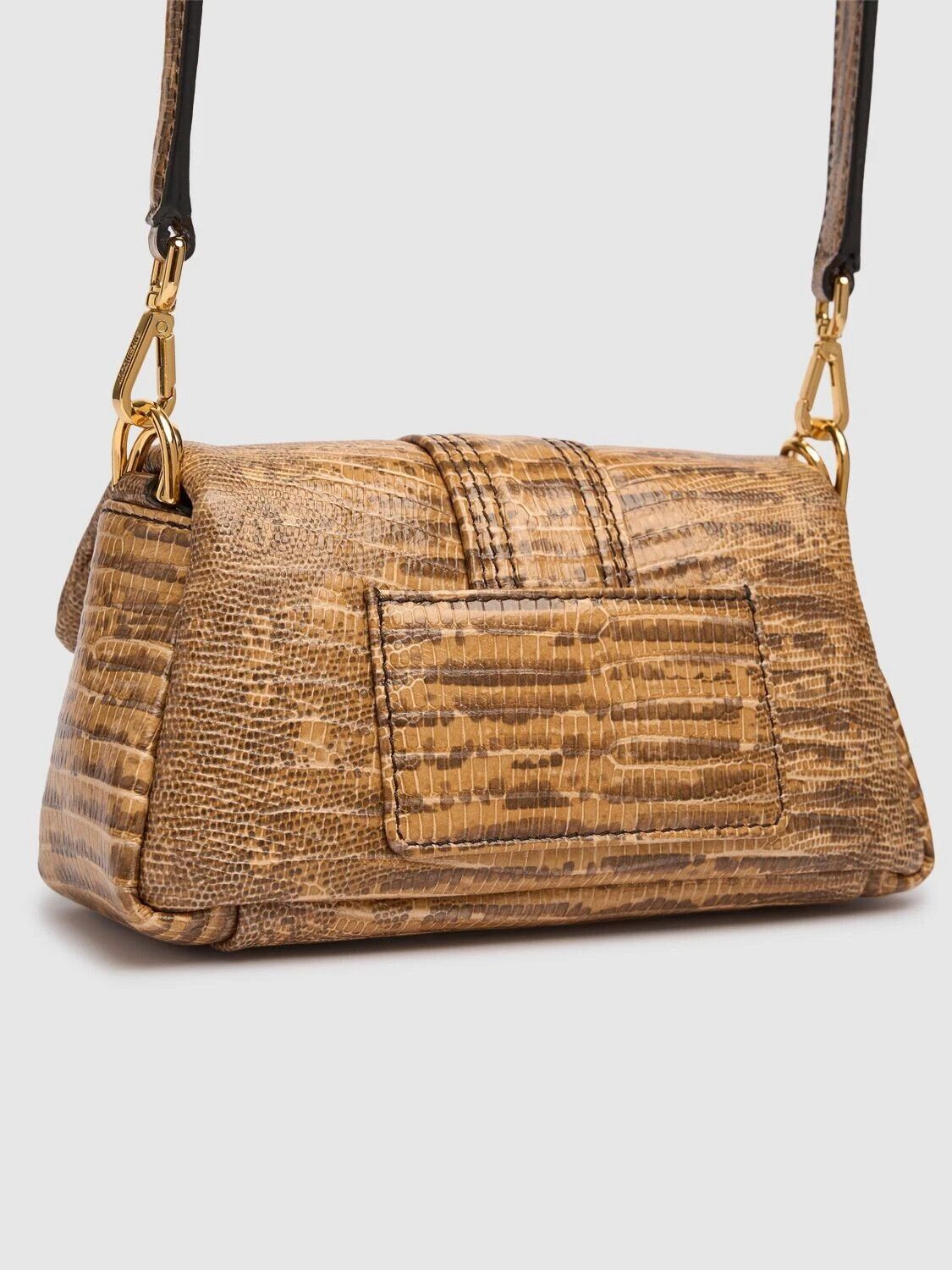 Jacquemus JACQUEMUS Small Bambino Beige Embossed Shoulder Bag Size ONE SIZE - 4 Thumbnail