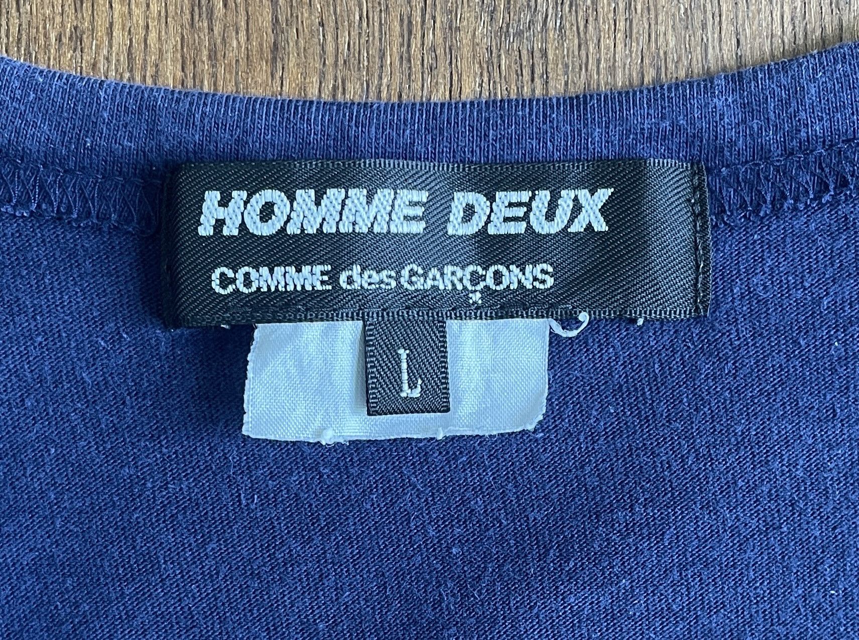Comme des Garcons Homme Deux COMME des GARCONS Deux Chest Logo D Size US L / EU 52-54 / 3 - 4 Thumbnail