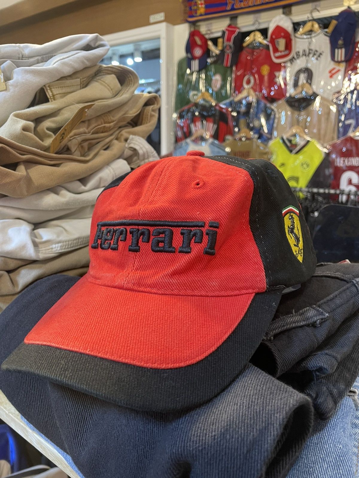 Ferrari Y2K Ferrari Racing Cap Size ONE SIZE - 1 Thumbnail